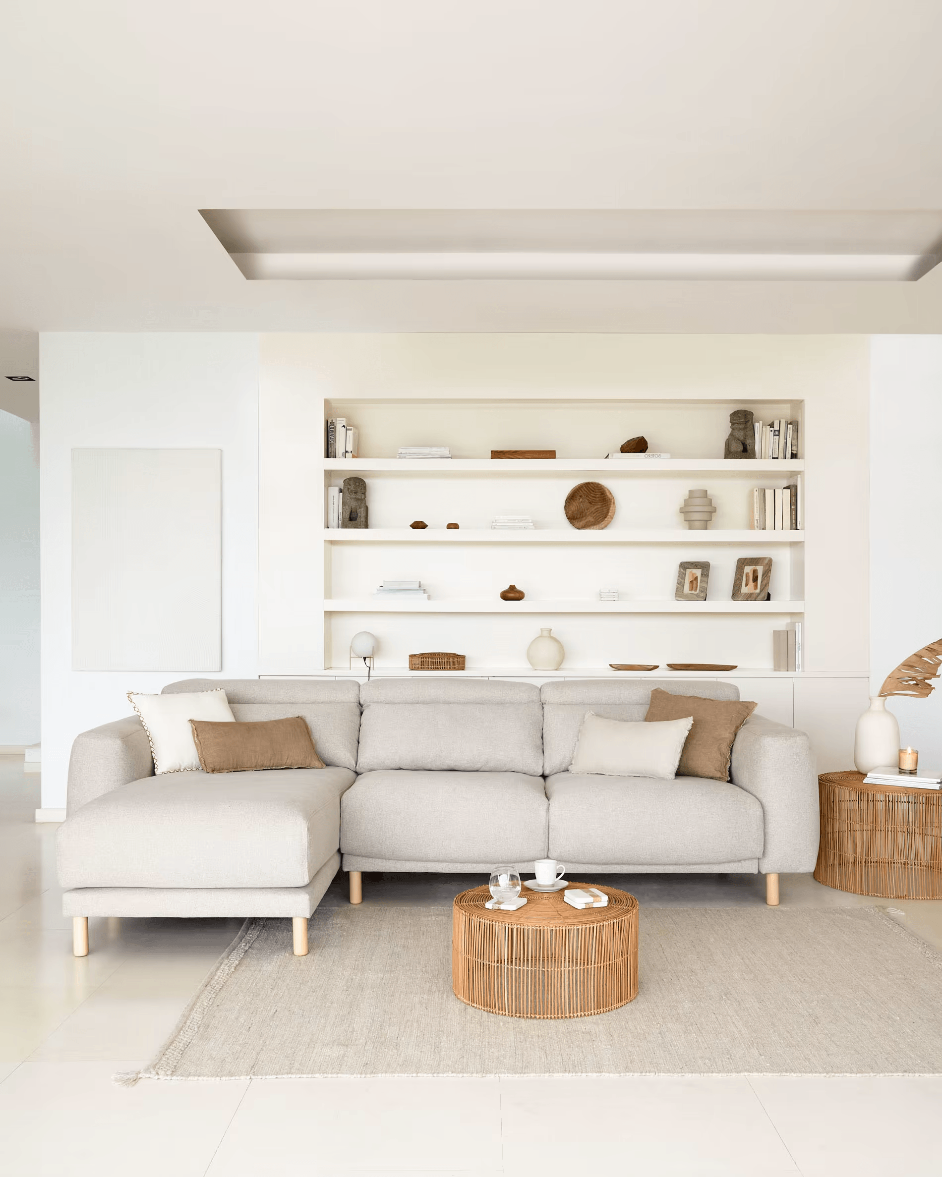 Narożnik lewostronny SINGA beżowy La Forma Eye on Design