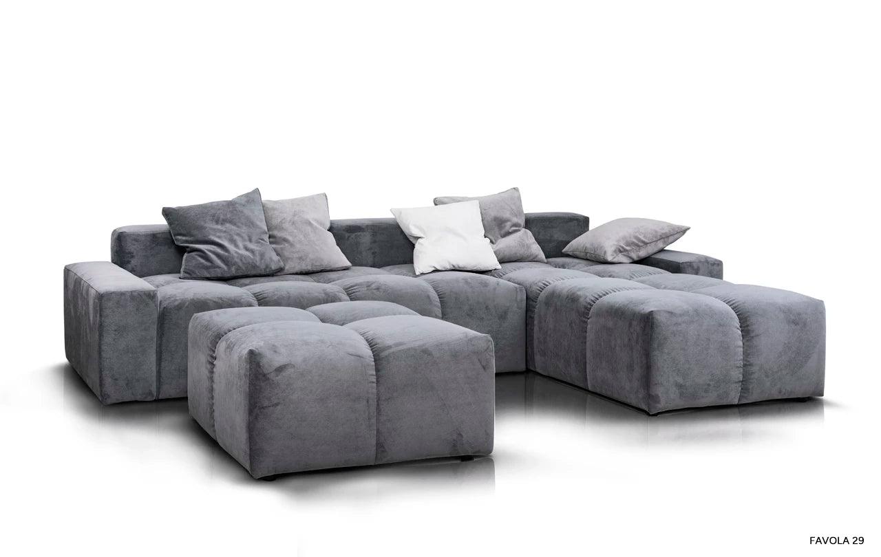 Narożnik lewostronny TUFTI Rosanero Eye on Design