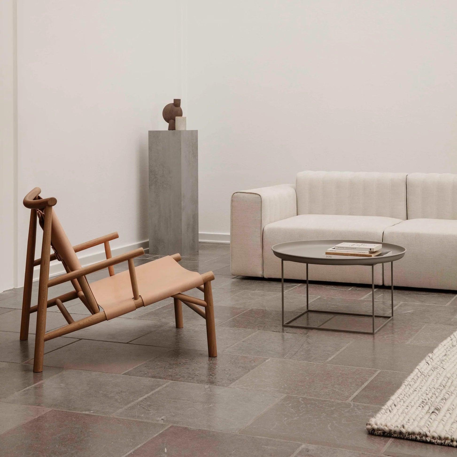 Narożnik modułowy duży RIFF len beżowy NORR11 Eye on Design