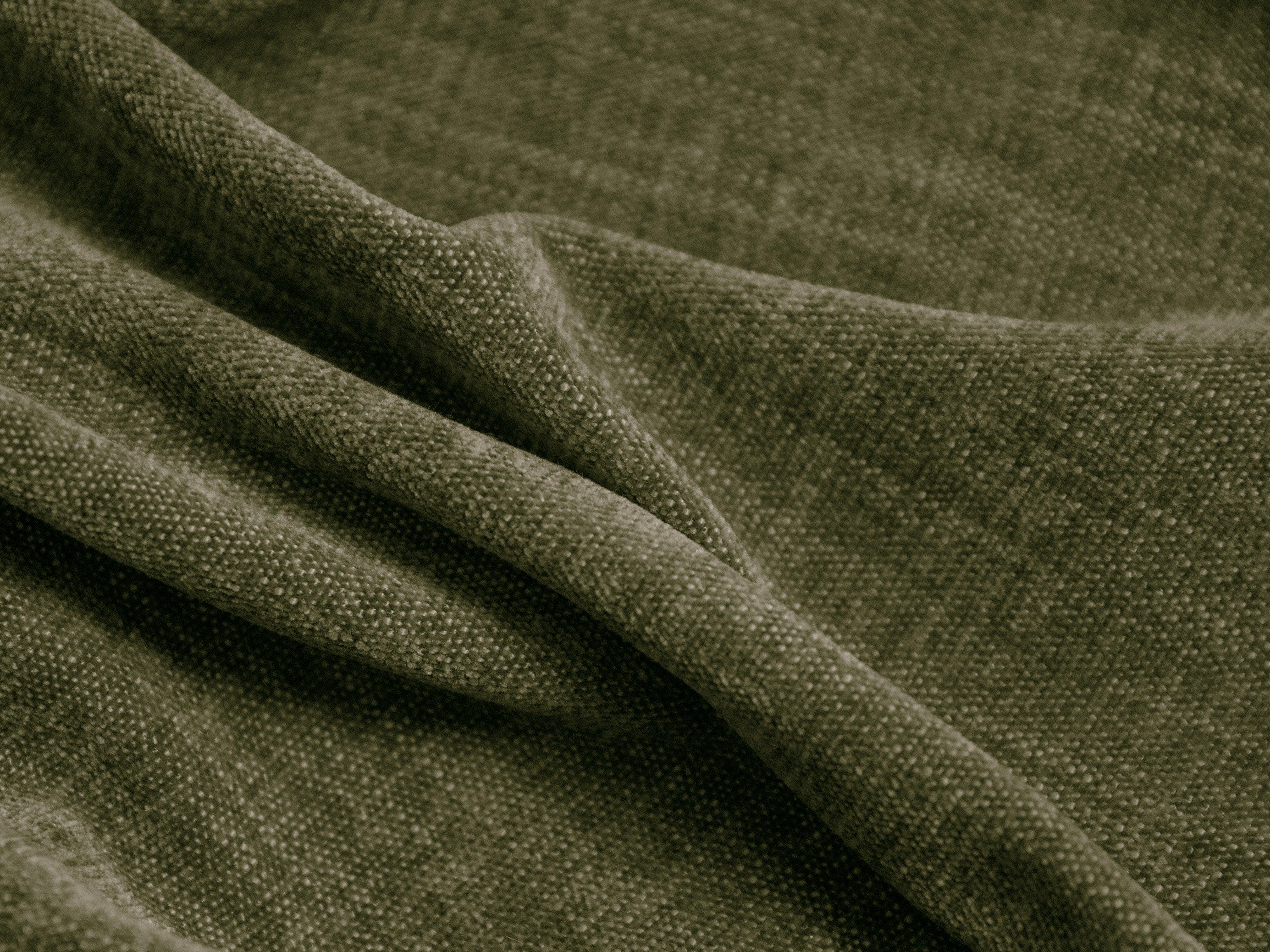 Narożnik panoramiczny prawostronny MONI zielony Maison Heritage Eye on Design