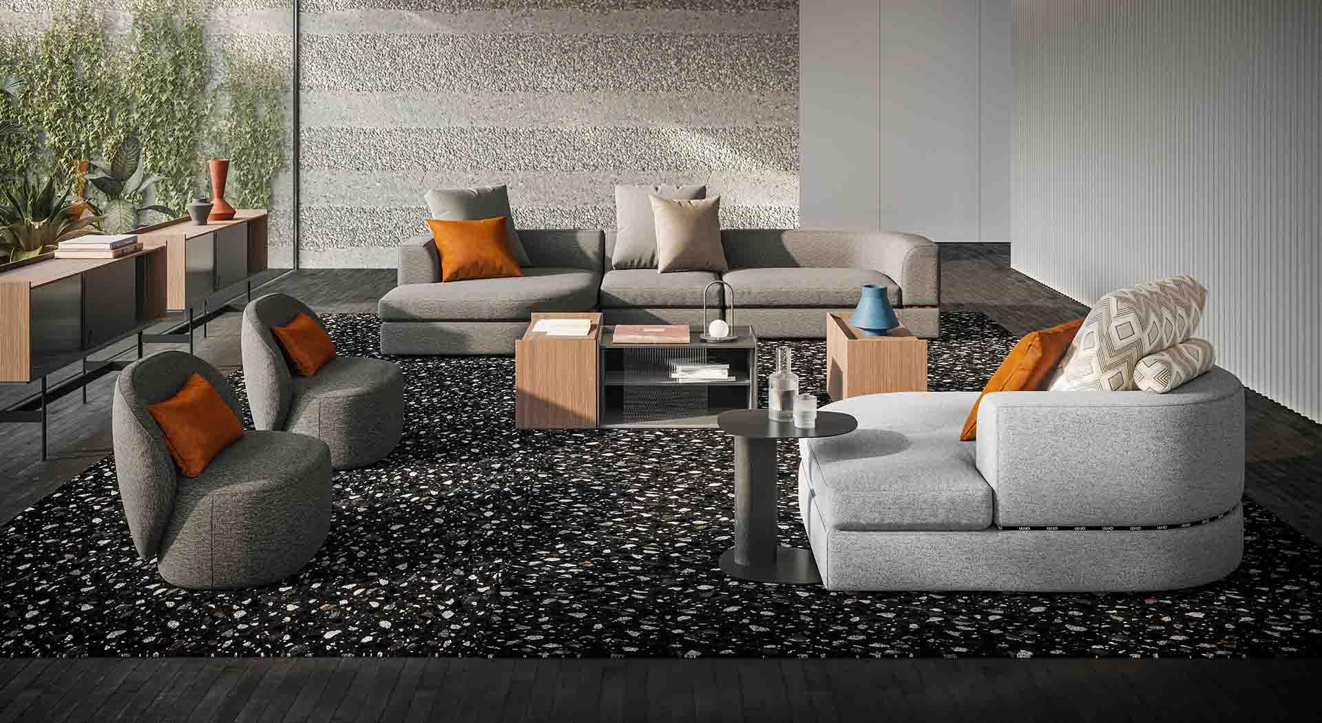 Narożnik PIXI jasnoszary Liu Jo Living Eye on Design