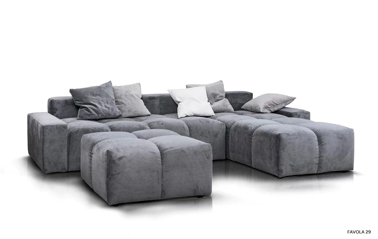 Narożnik prawostronny TUFTI Rosanero Eye on Design