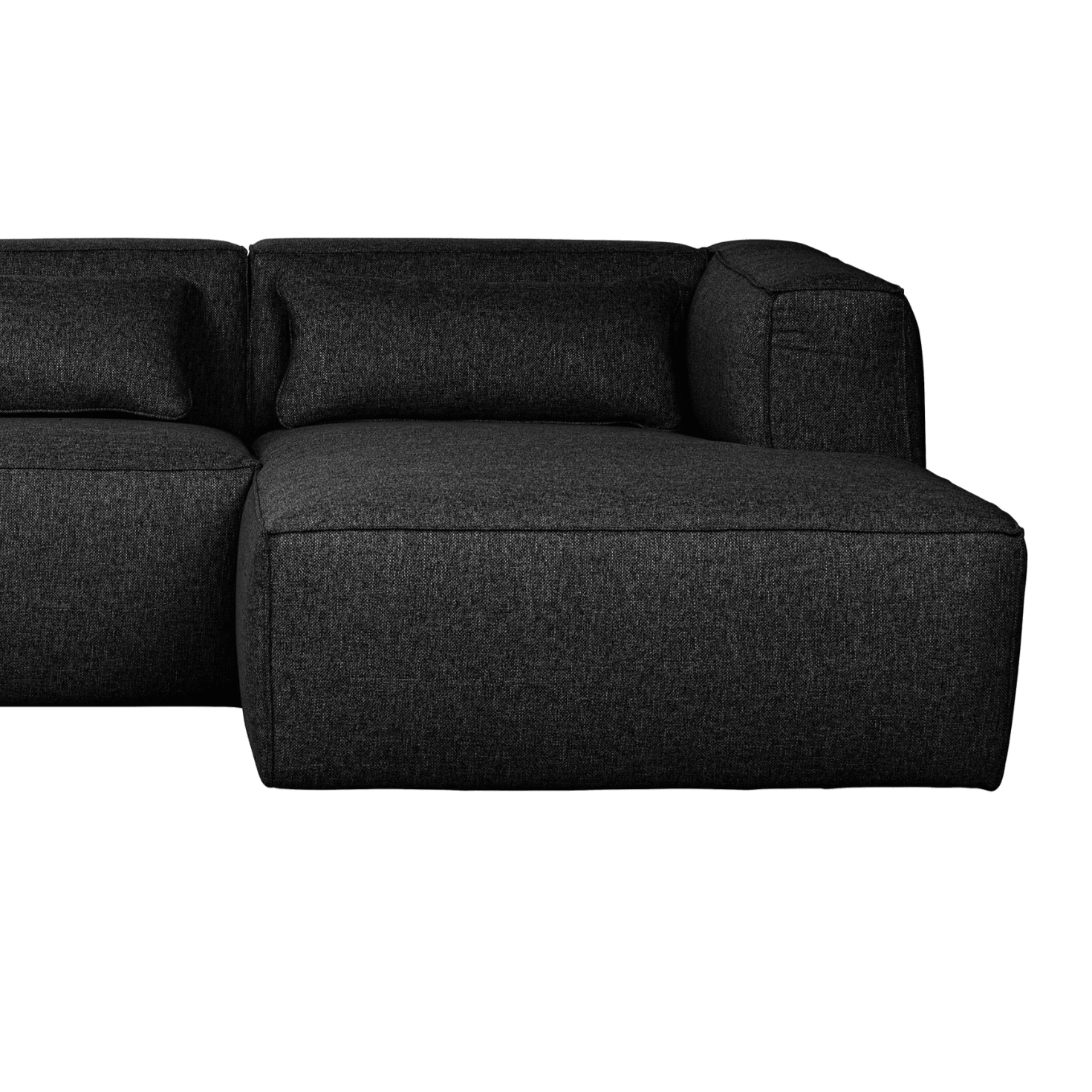 Narożnik prawostronny z poduszkami BEAN ciemnoszary Woood Exclusive Eye on Design