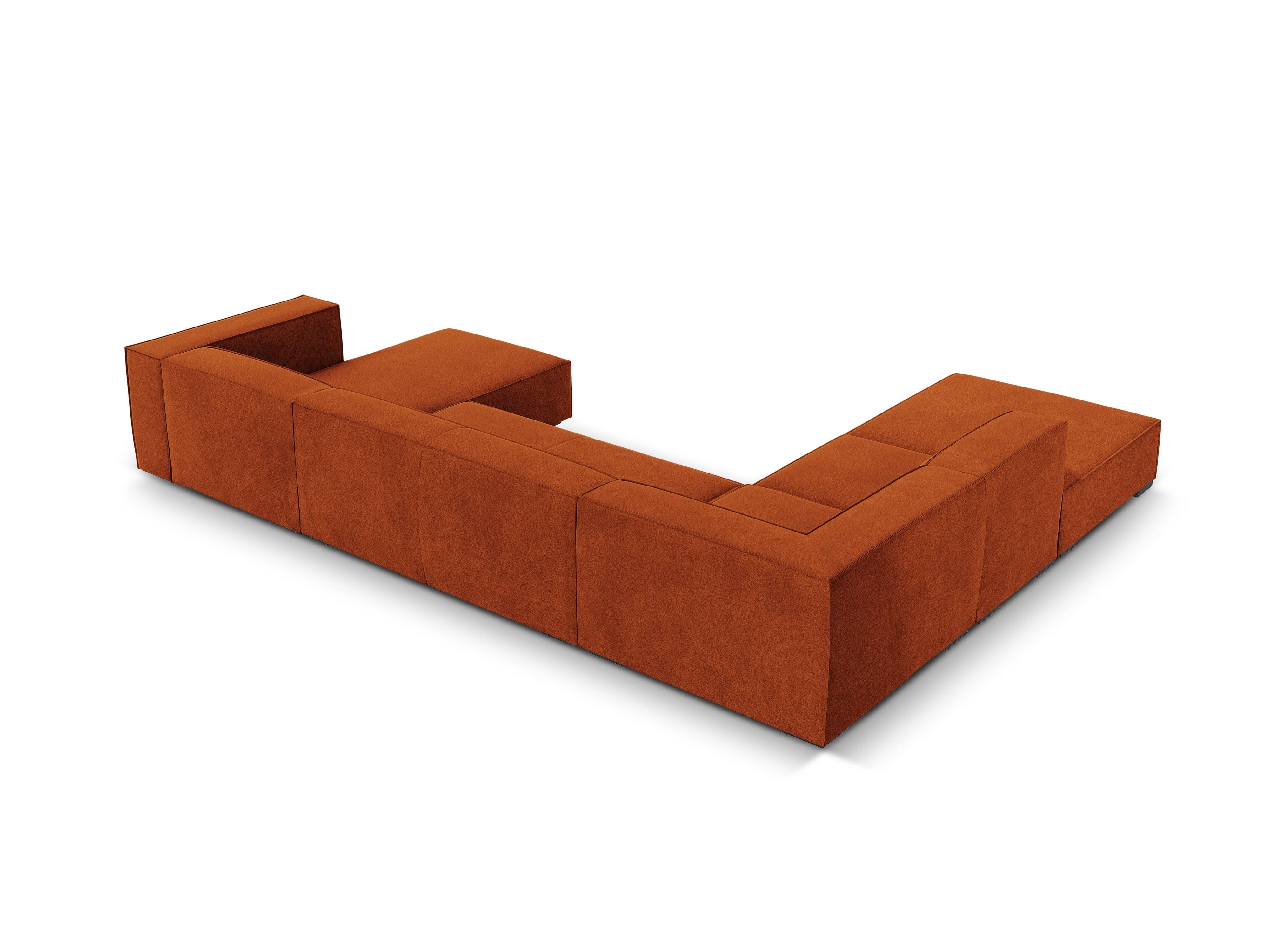 Narożnik w kształcie U lewostronny MADAME terracotta Windsor & Co Eye on Design