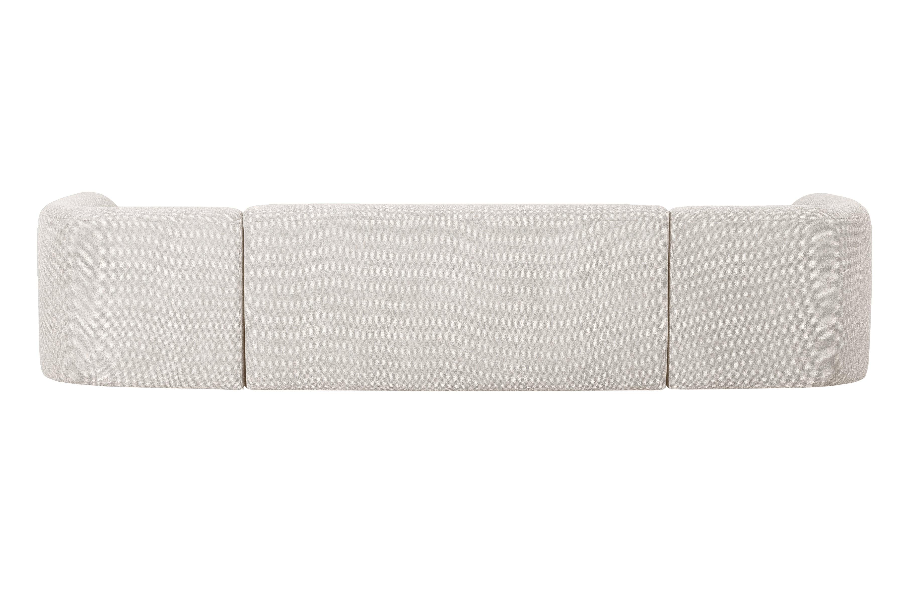 Narożnik w kształcie U SLOPING melanż perłowy Be Pure Eye on Design