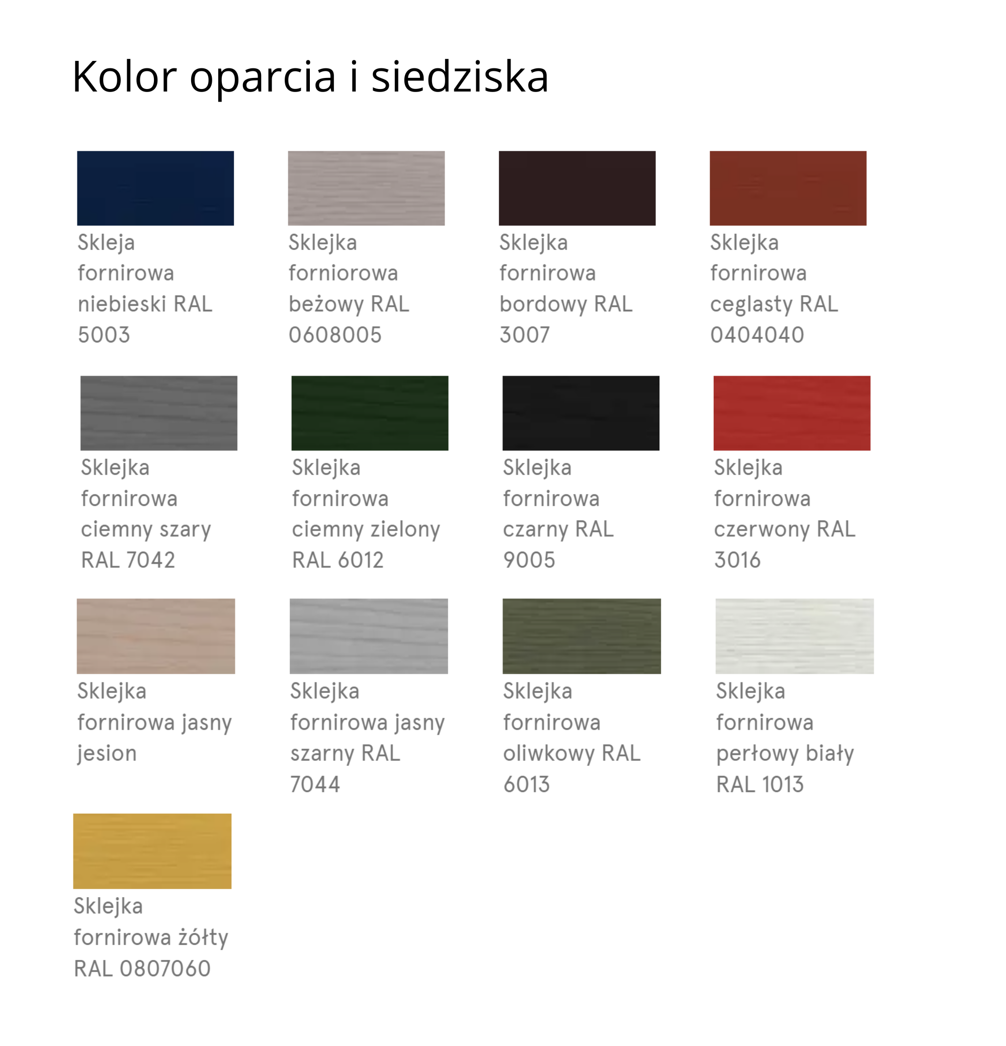 Krzesło biurowe NEW SCHOOL czerwona regulowana podstawa – .mdd