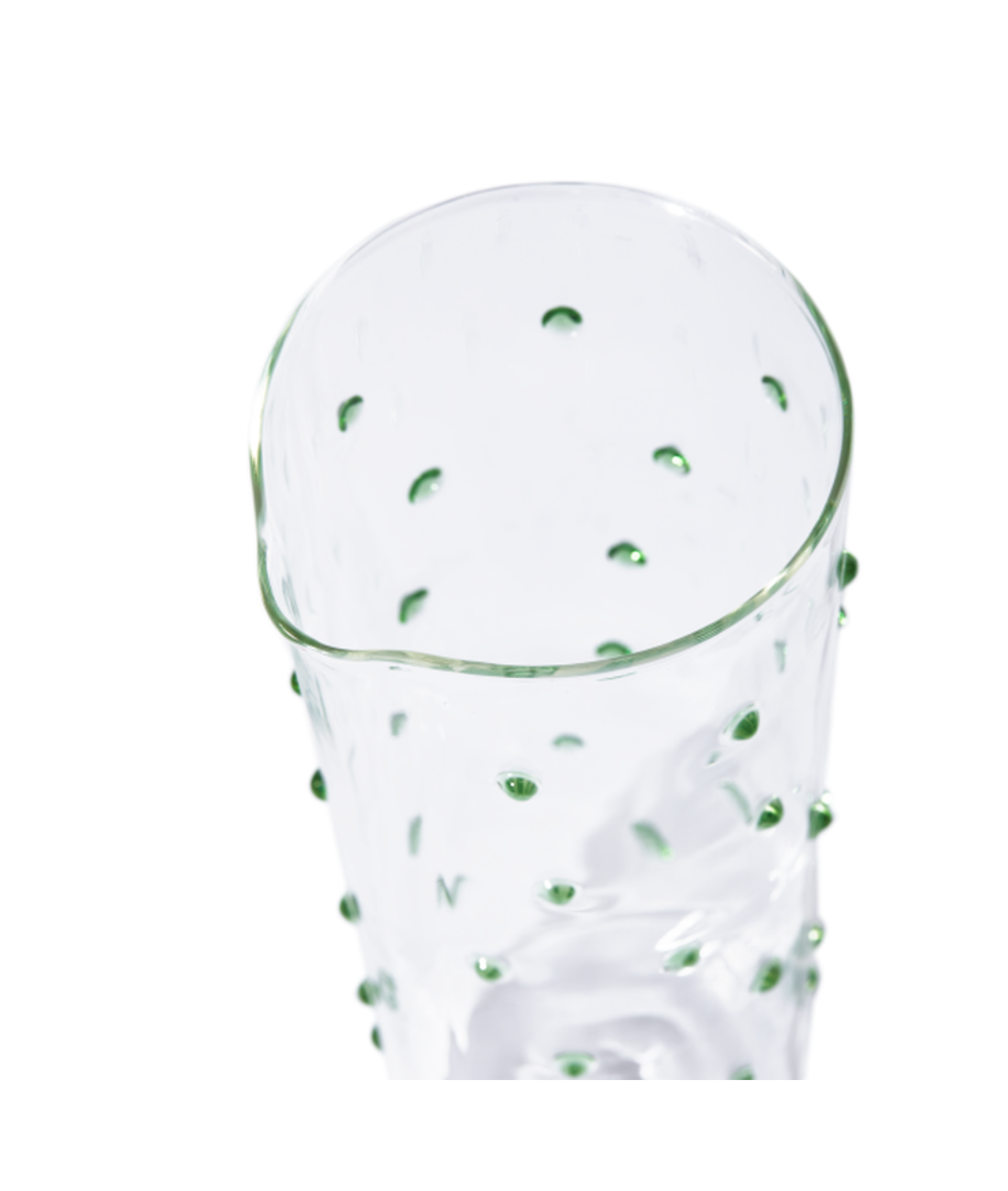 Sklenený džbán NOB olivový