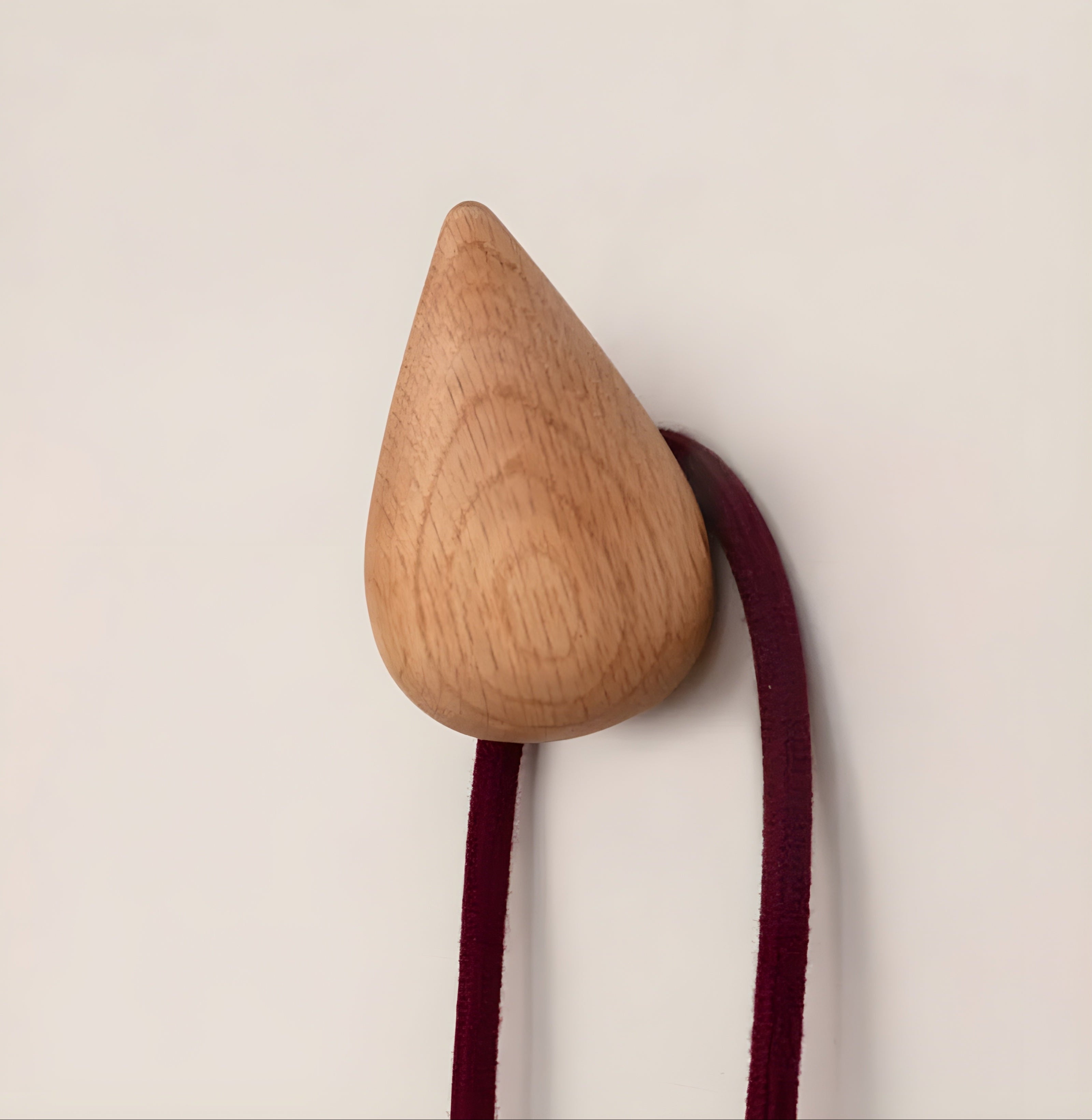 DROPIT hanger set oak wood