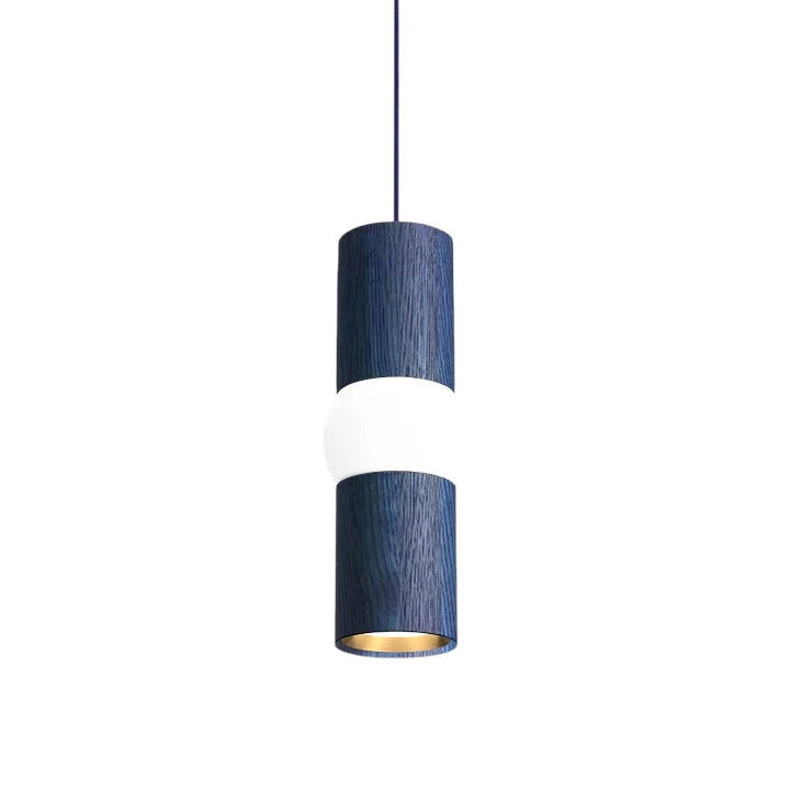 LIGHTBONE pendant lamp blue oak