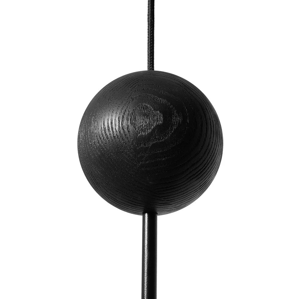 Závesná lampa OIO čierna