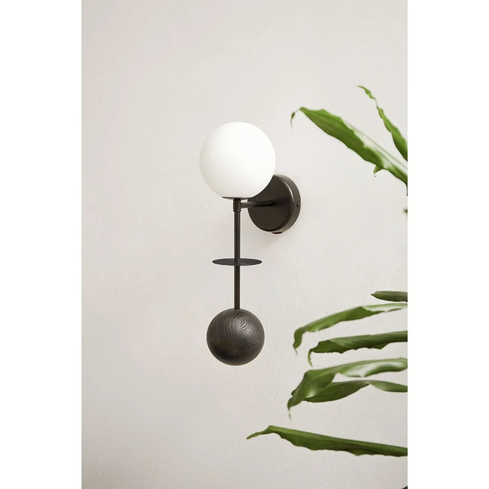 Nástenné svietidlo OIO čierne