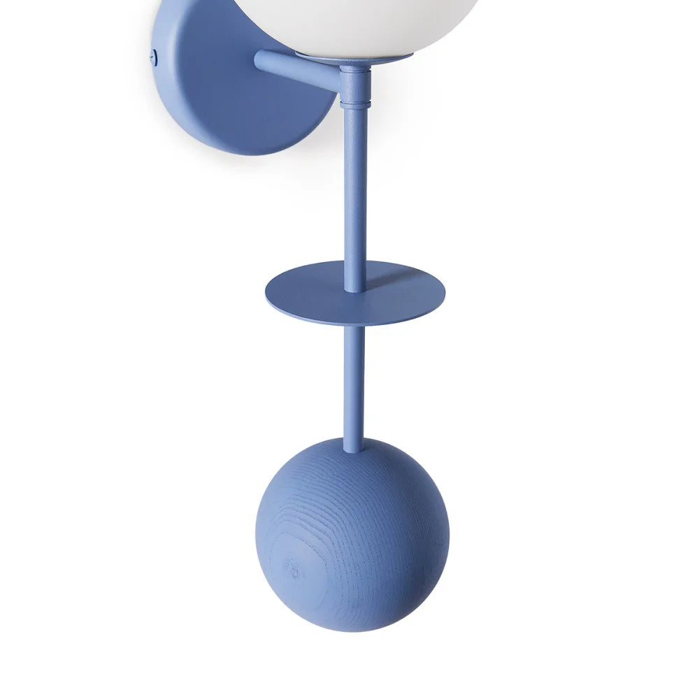 OIO blue wall lamp