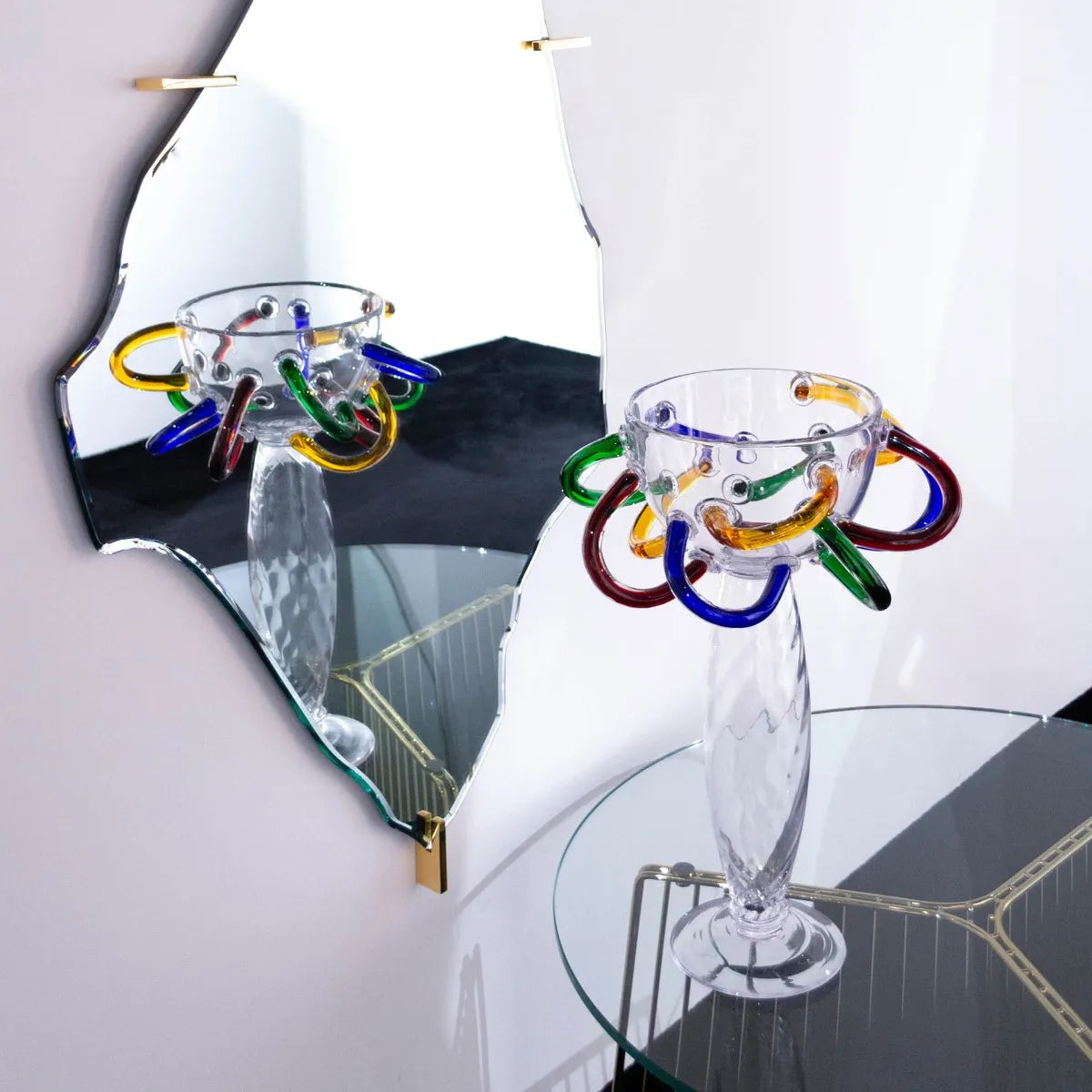 Misa Olga colorful inflatable glass