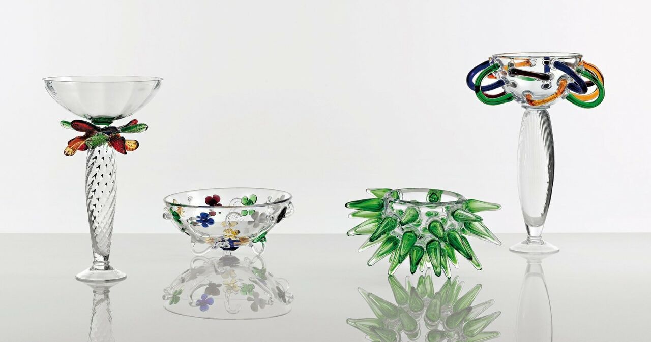 Misa Olga colorful inflatable glass