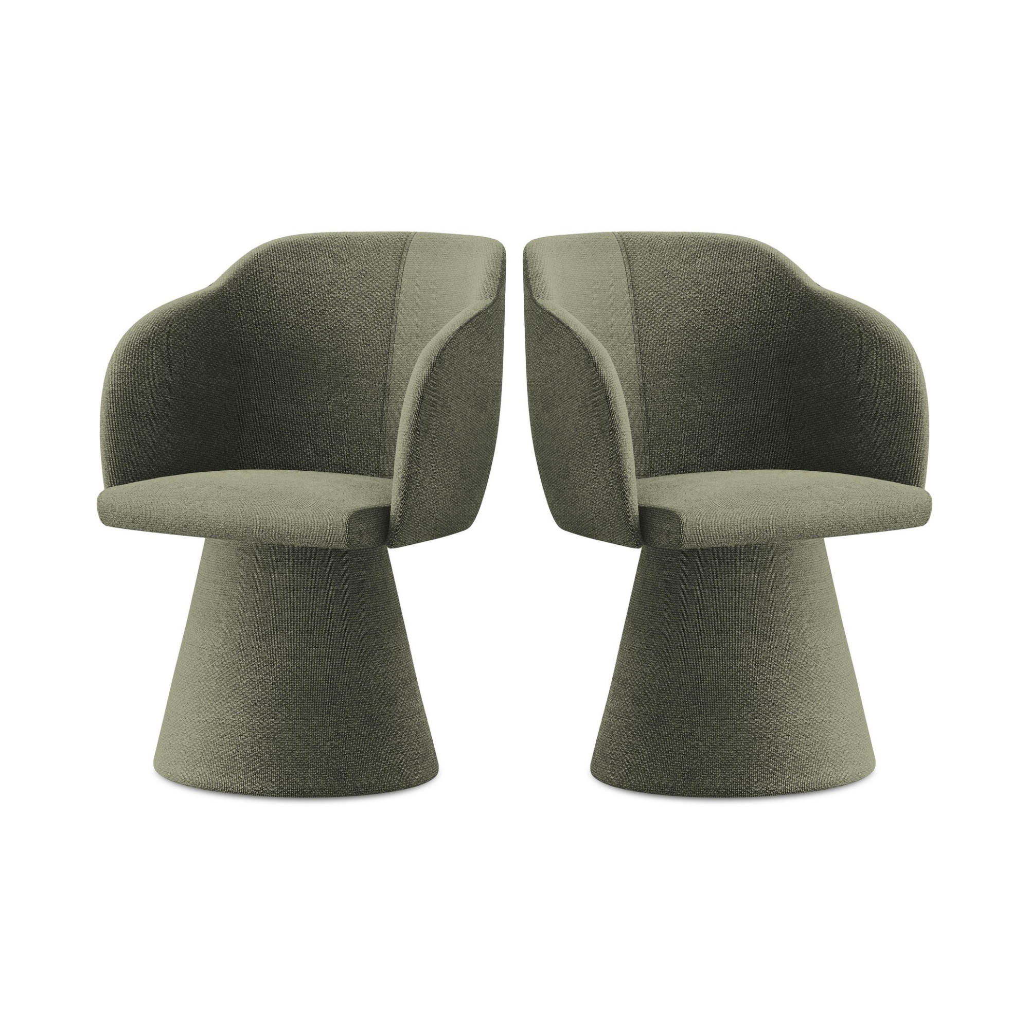 Stolička KANOA olivový boucle