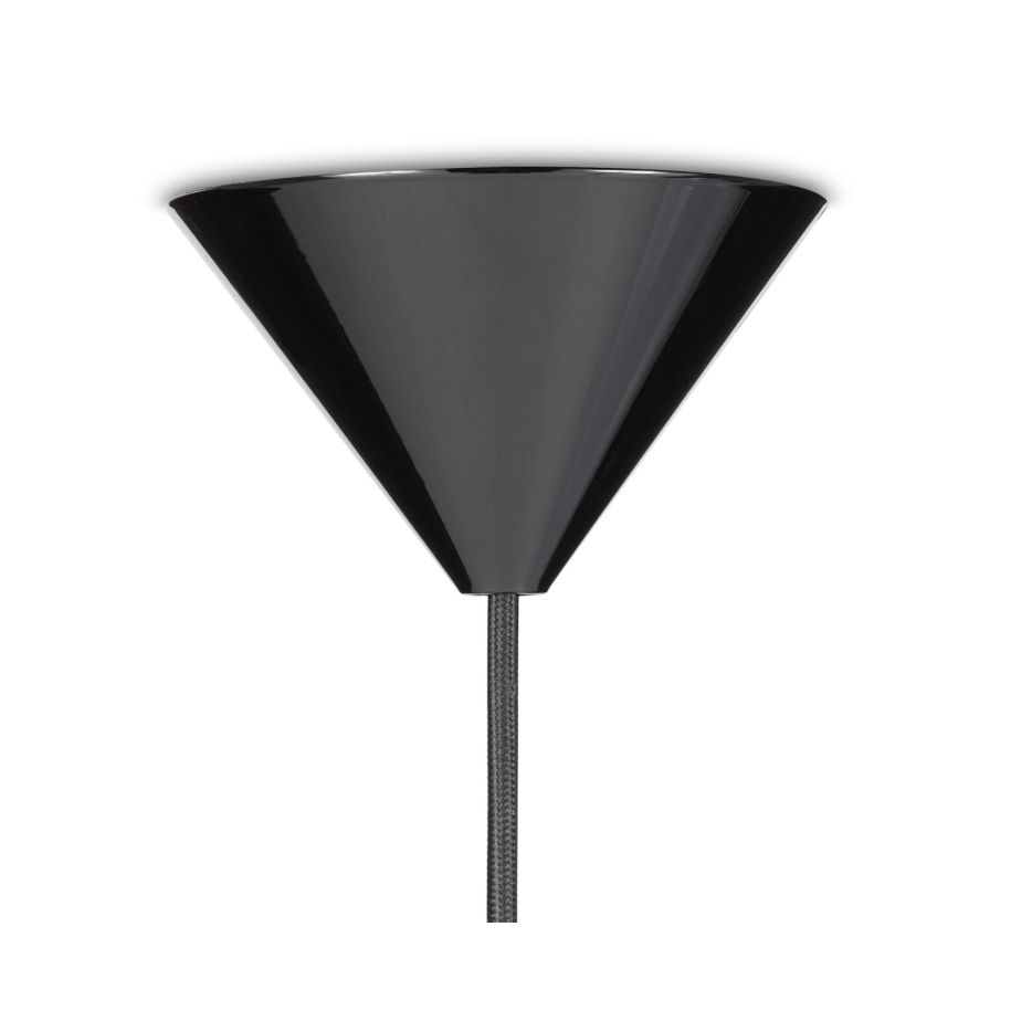 Závesná lampa GLOBE opalizujúca