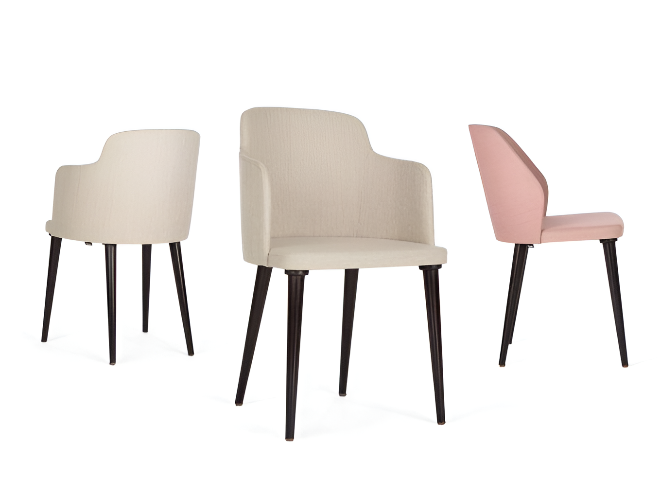 Kreslo s opierkami LAGOM čalúnené