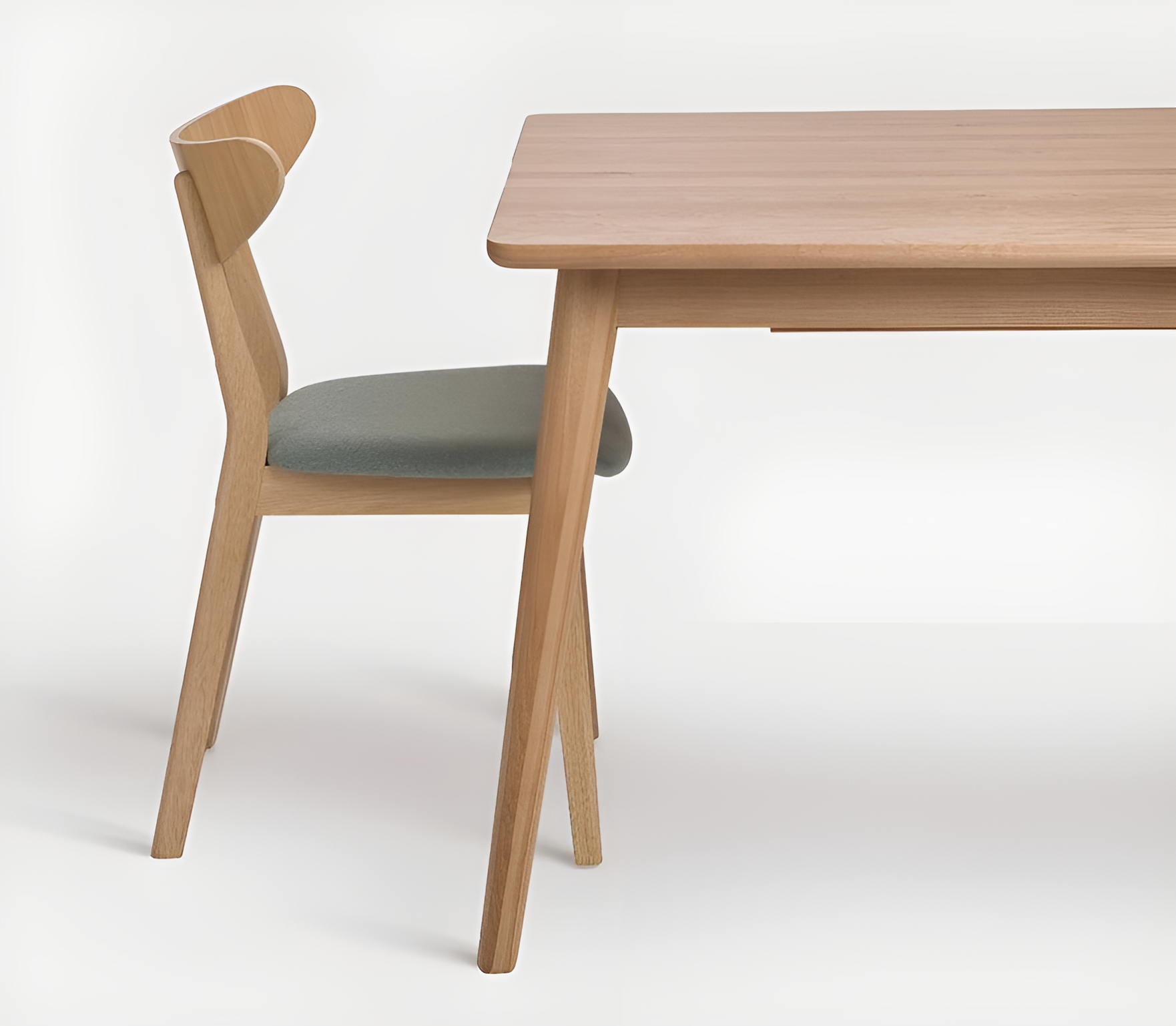 Rozkladací stôl LUNGO lite z dubového dreva