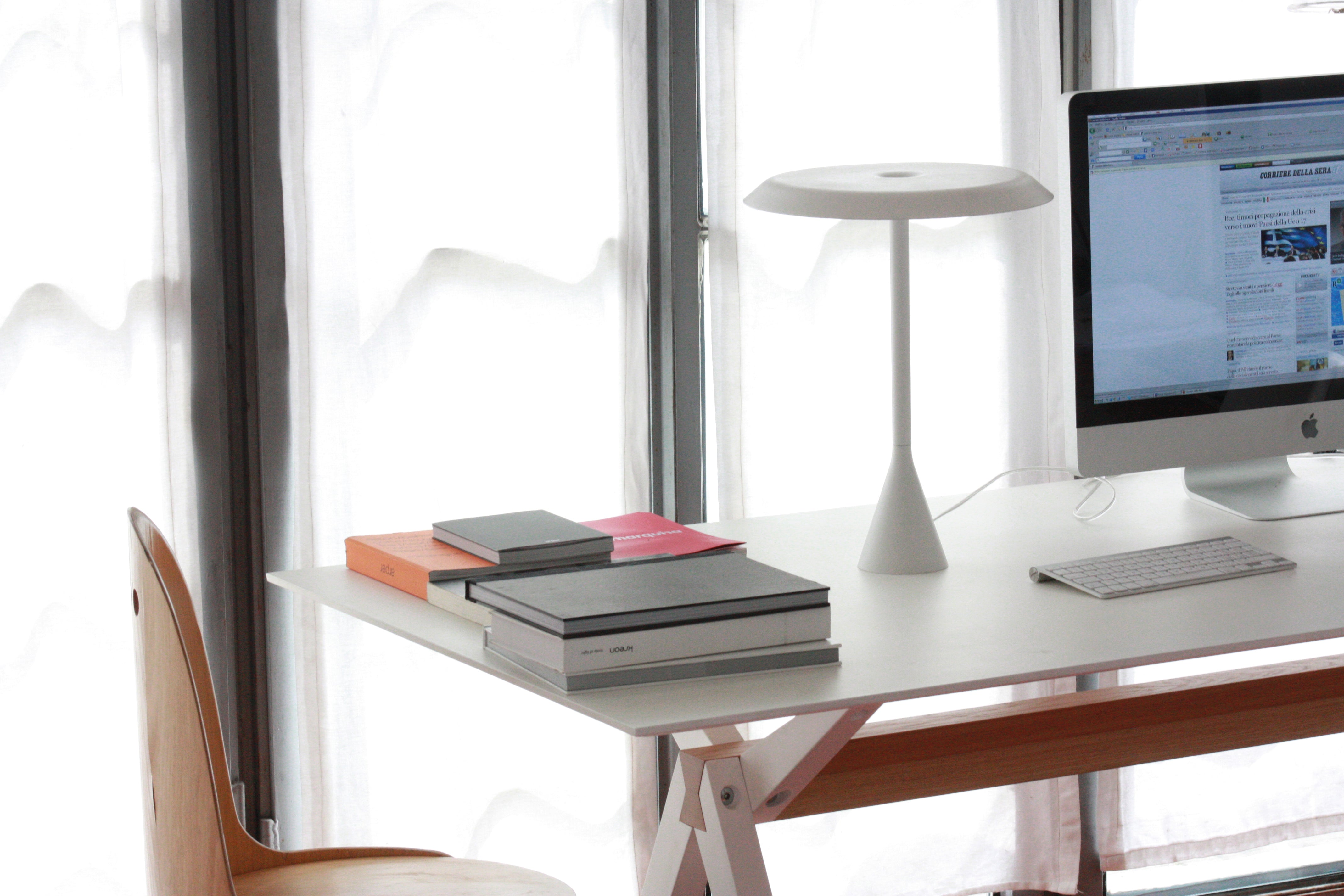 Stolná lampa PANAMA biela