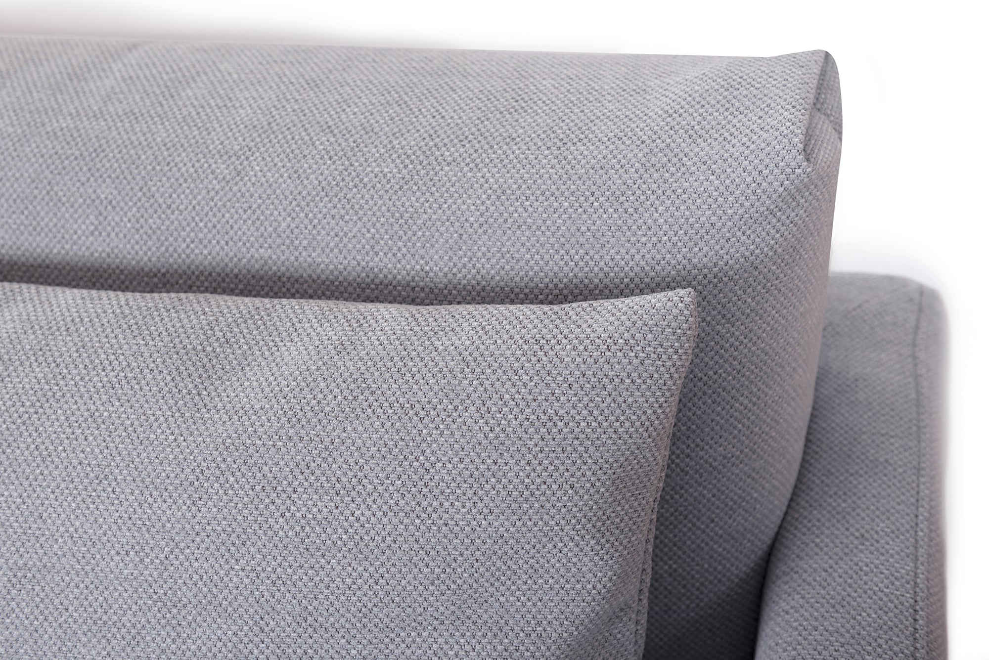 PARADISE upholstered sofa with an oak base