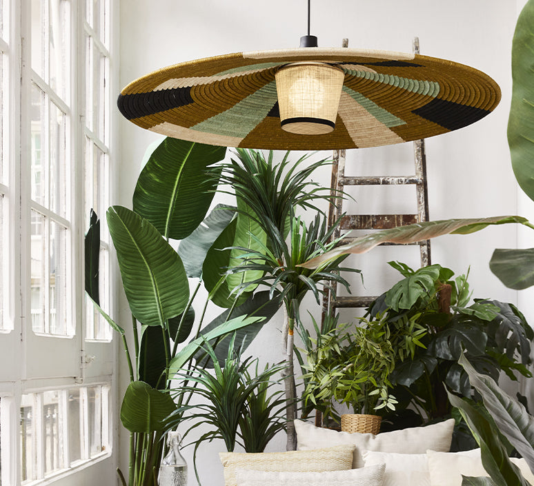 Parrot Green floor lamp