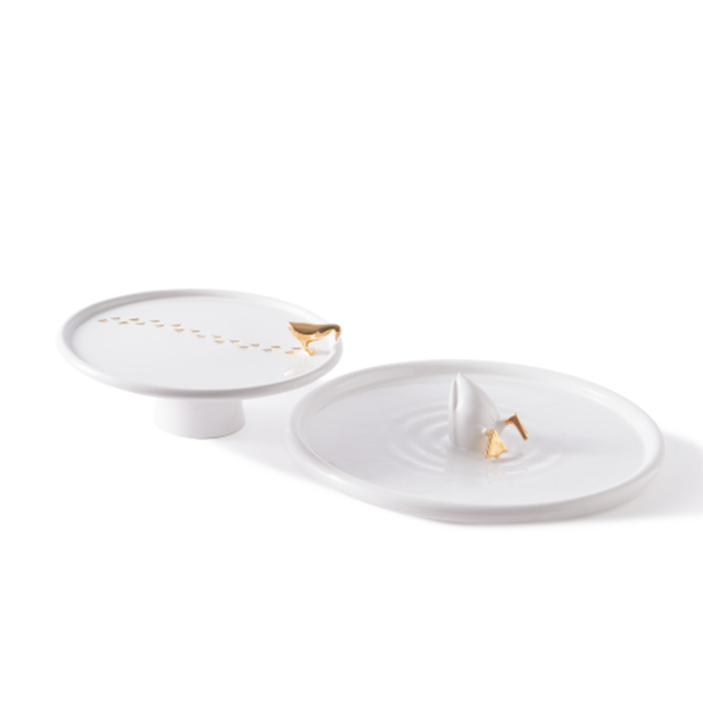 Patera CHODIACA KAČICA biela