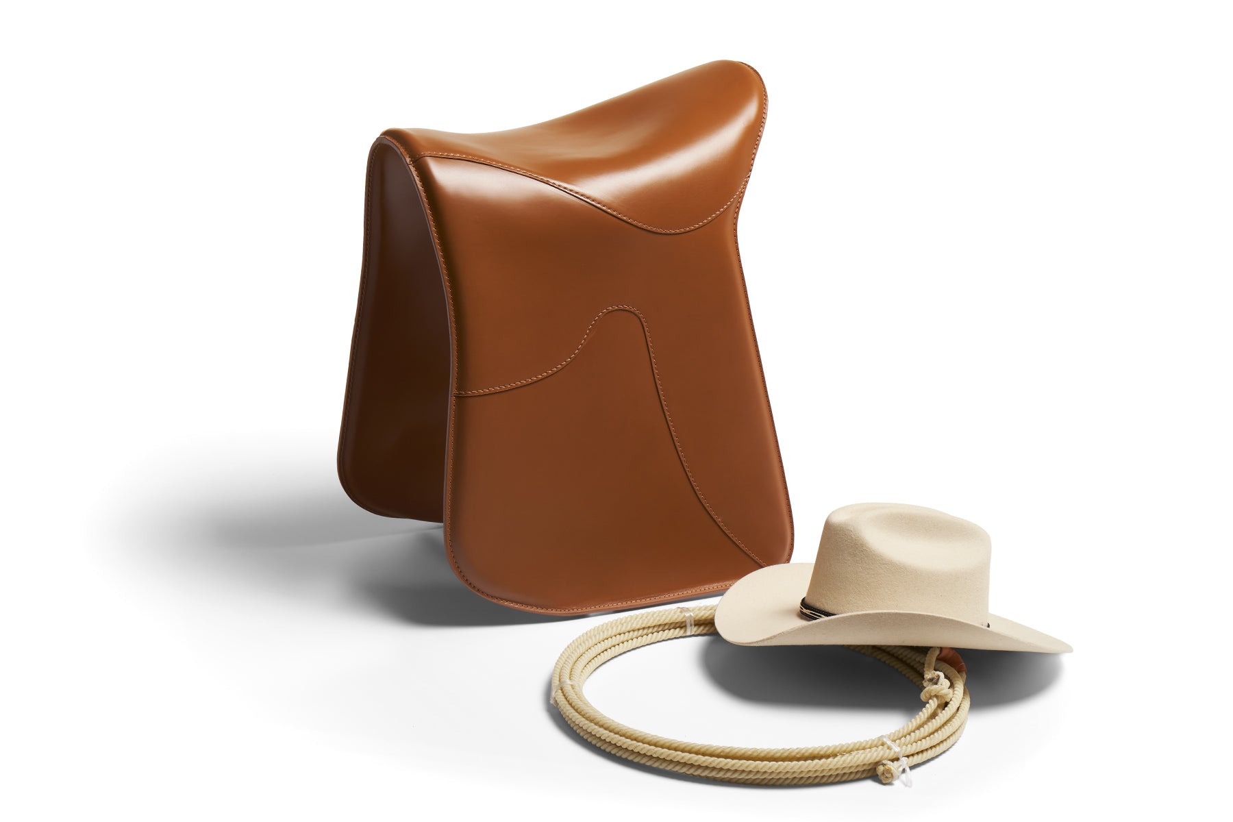 PEPE seat brown leather