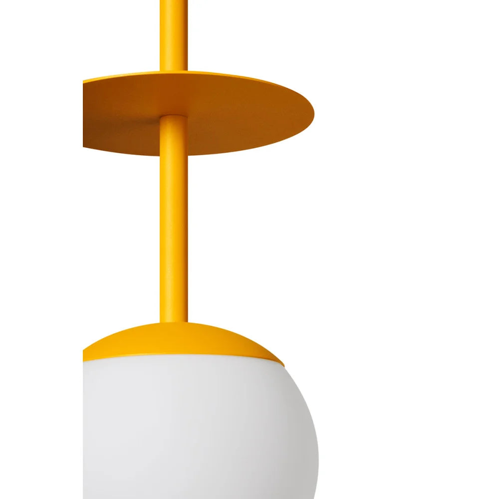 PLAAT pendant lamp orange