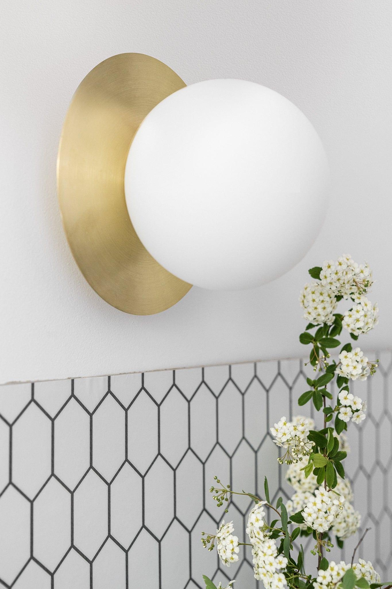 Plafon BORRA złoty Ummo Eye on Design