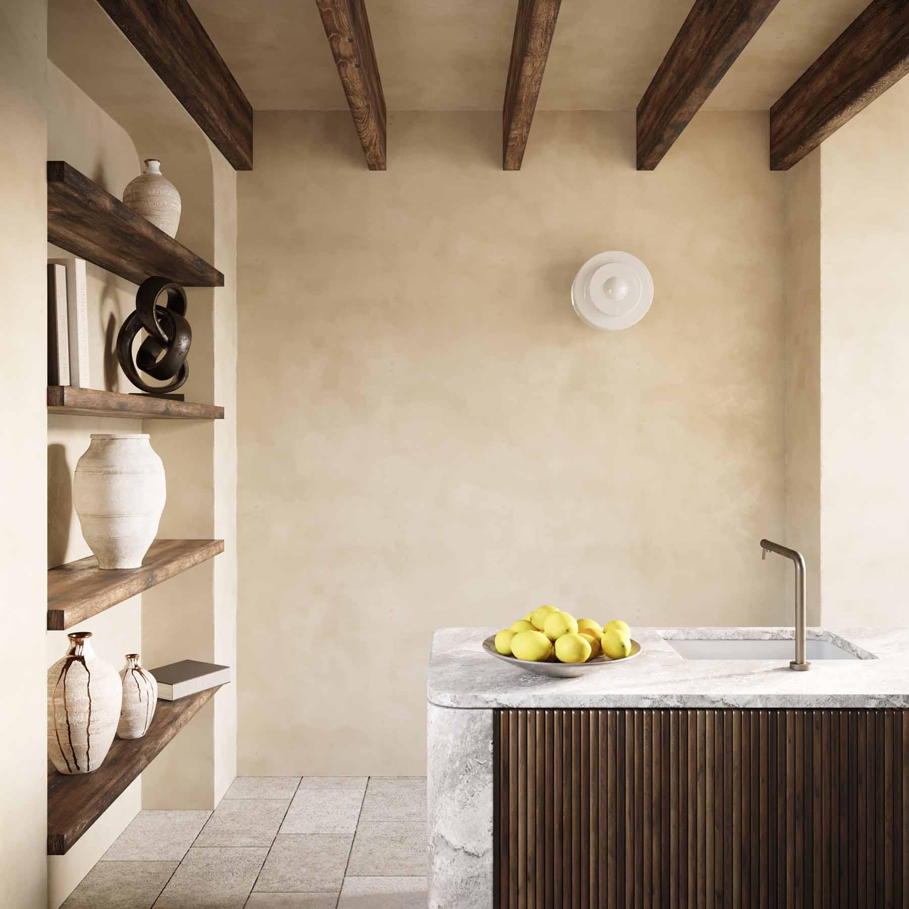 Plafon MÉMOIRE nikiel Embassy Interiors Eye on Design