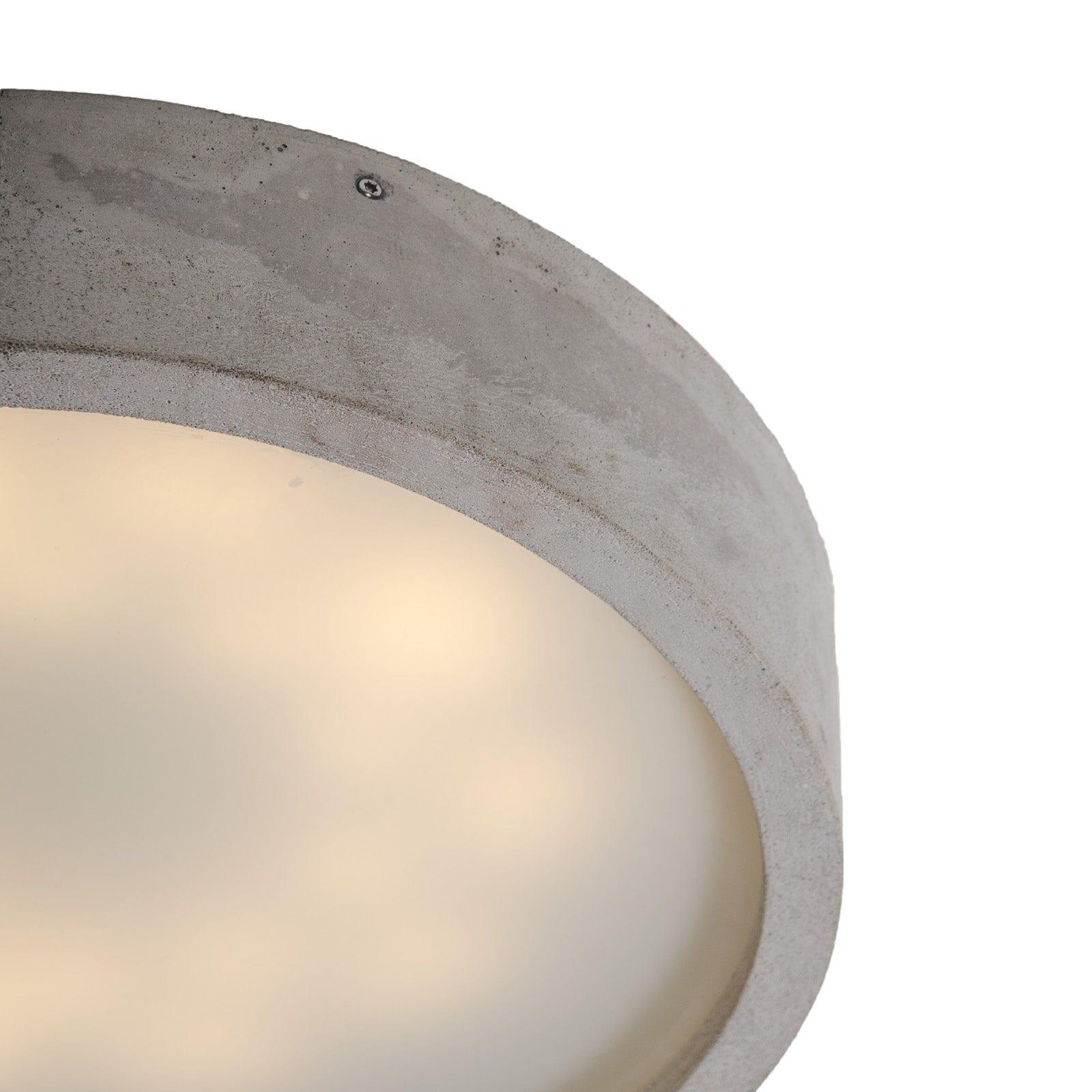 Plafon PLAN betonowy Loftlight Eye on Design