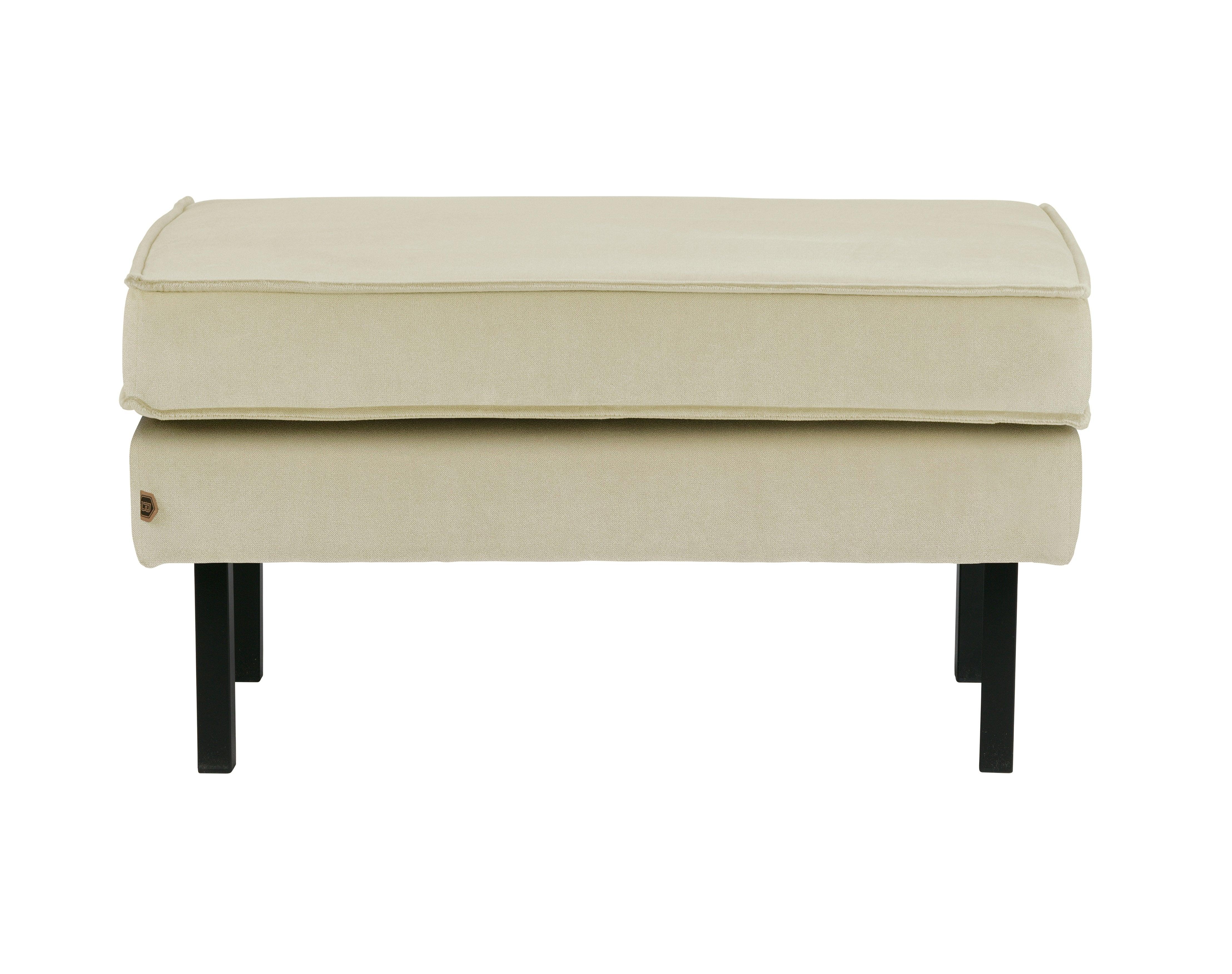 Podnóżek aksamitny RODEO pistacjowy Be Pure Eye on Design