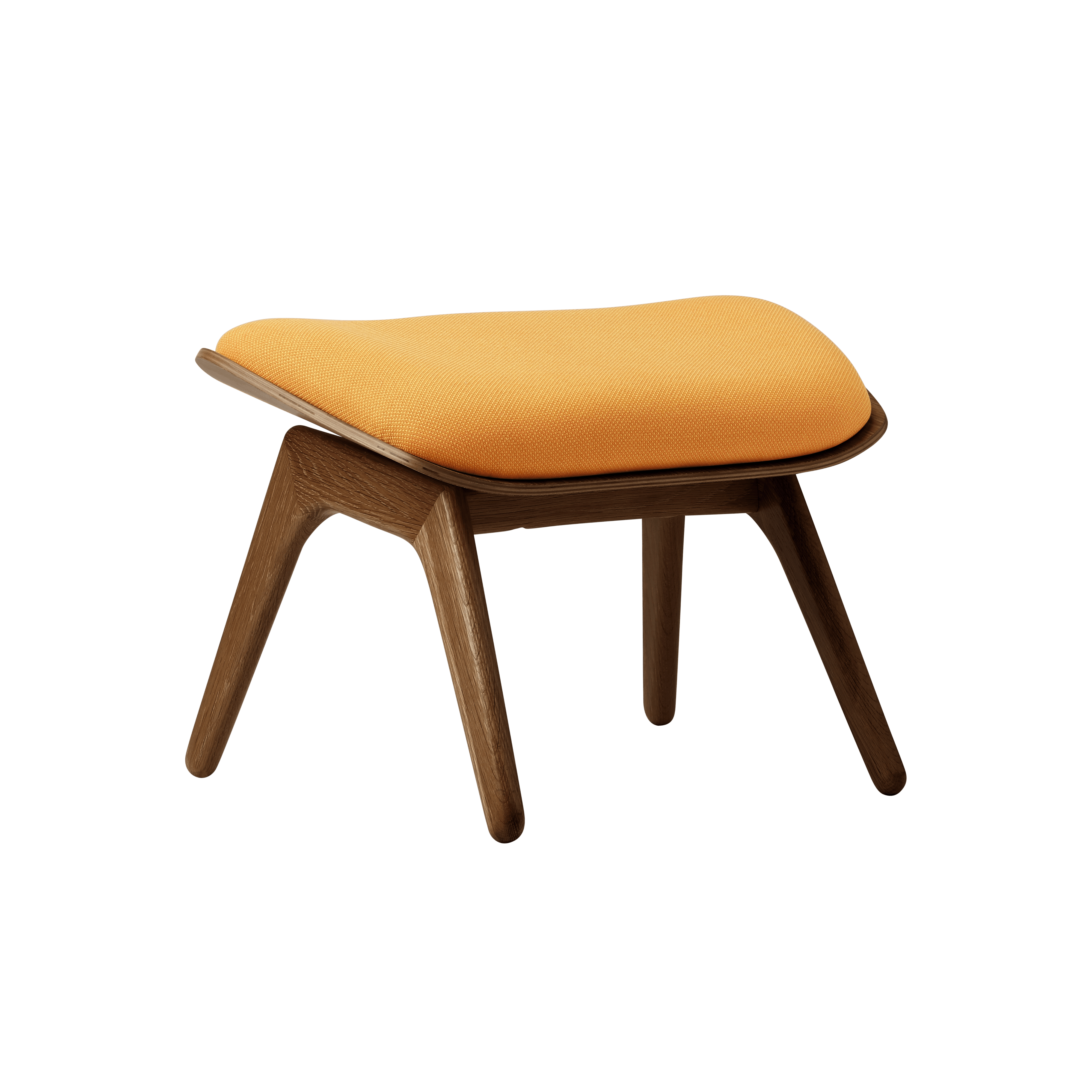 Podnóżek READER bursztynowy z ciemnodębową podstawą UMAGE Eye on Design