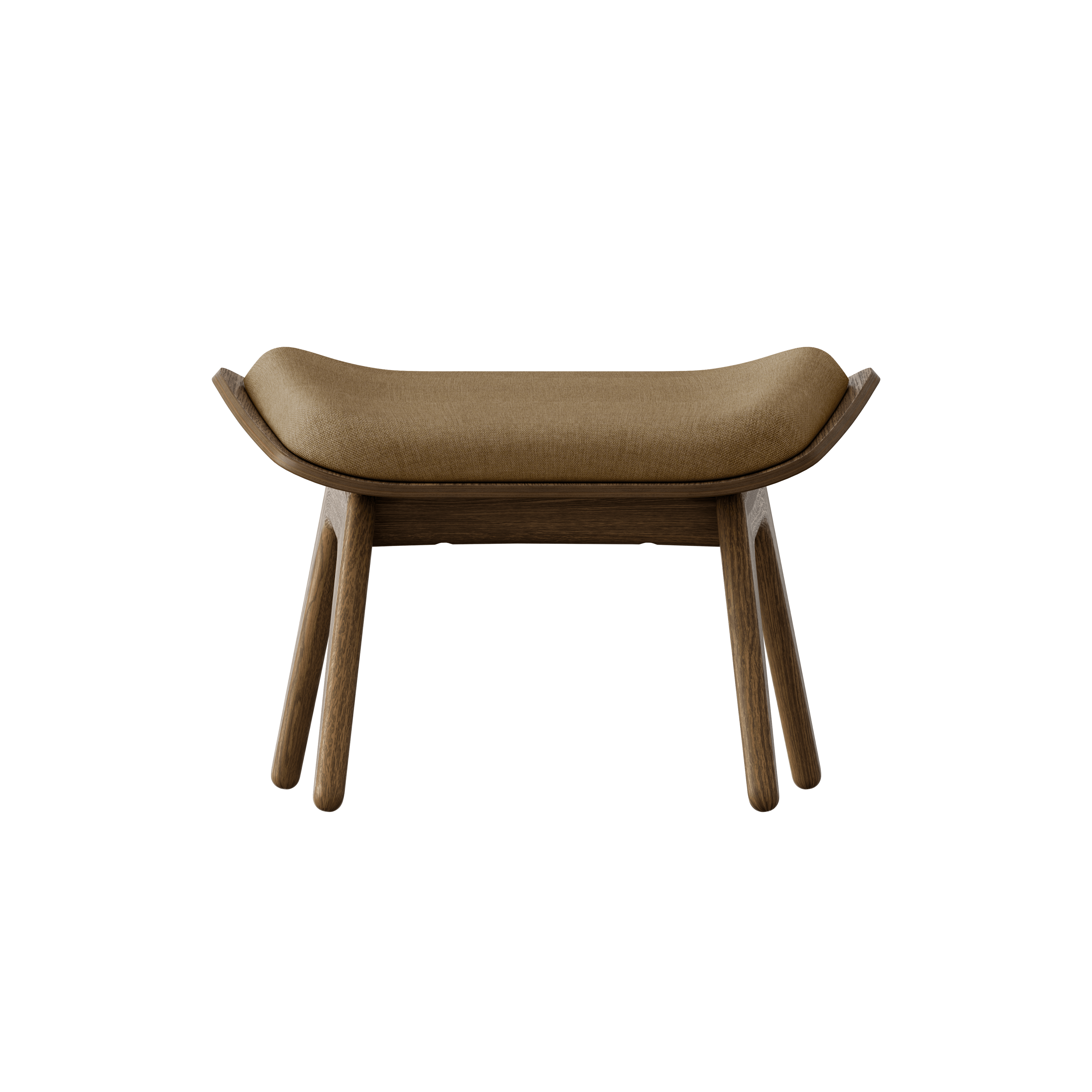 Podnóżek READER karmelowy z ciemnodębową podstawą UMAGE Eye on Design