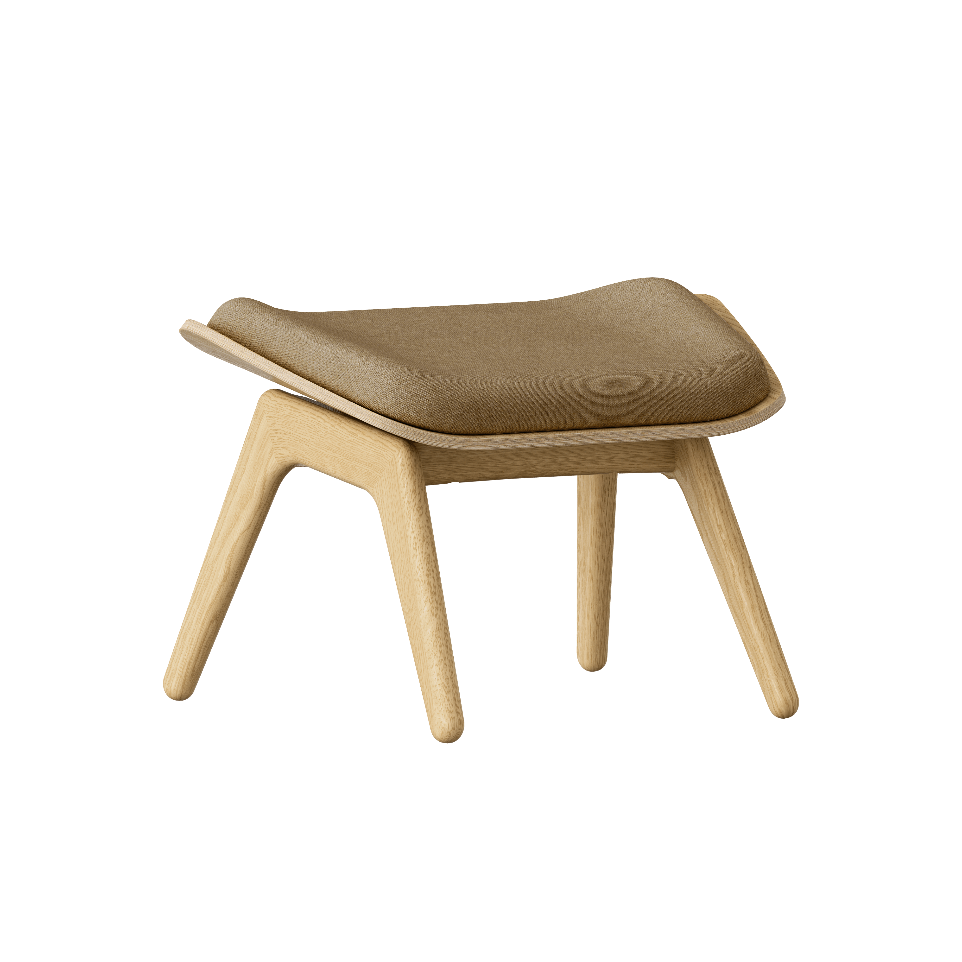 Podnóżek READER karmelowy z dębową podstawą UMAGE Eye on Design