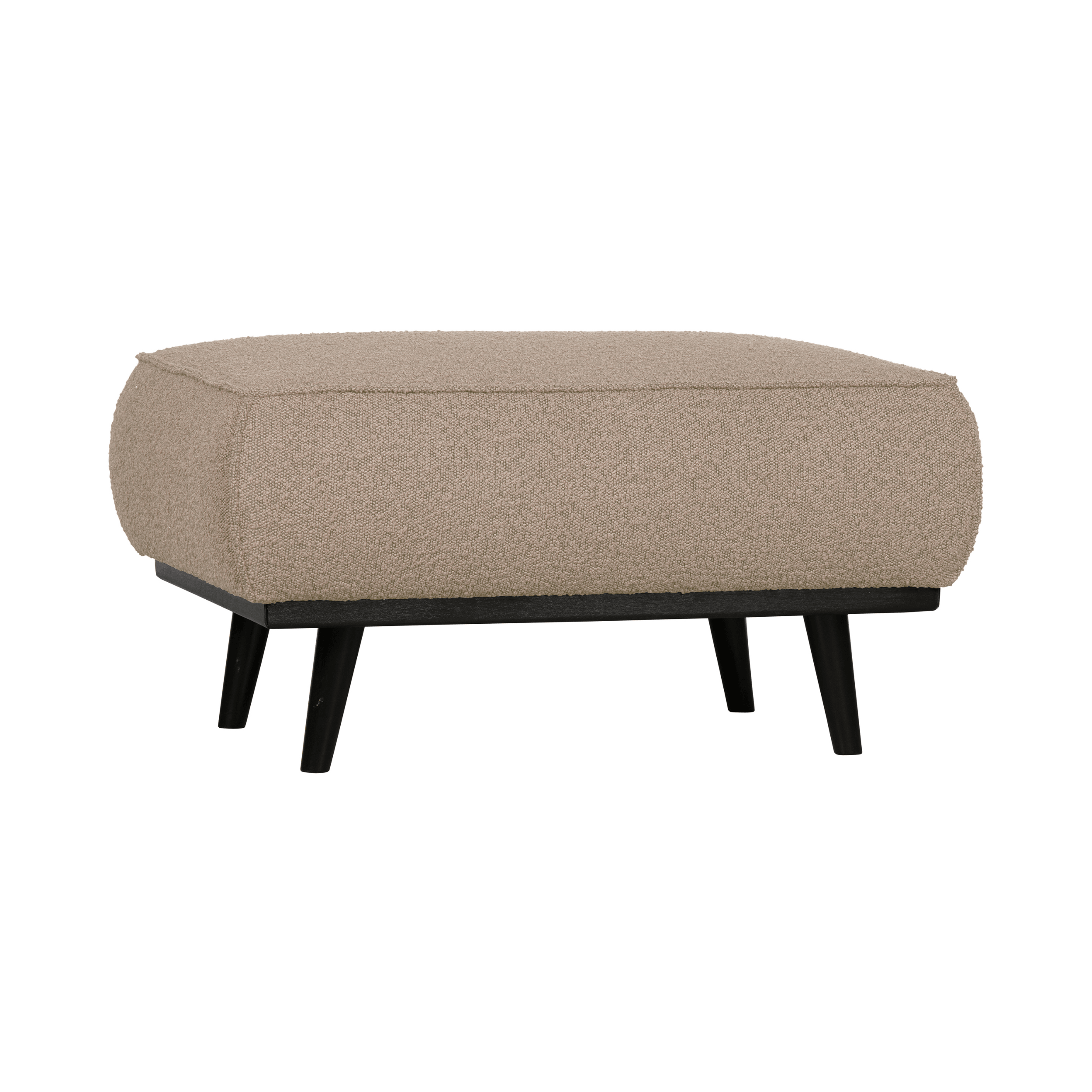 Podnóżek STATEMENT boucle beżowy Be Pure Eye on Design