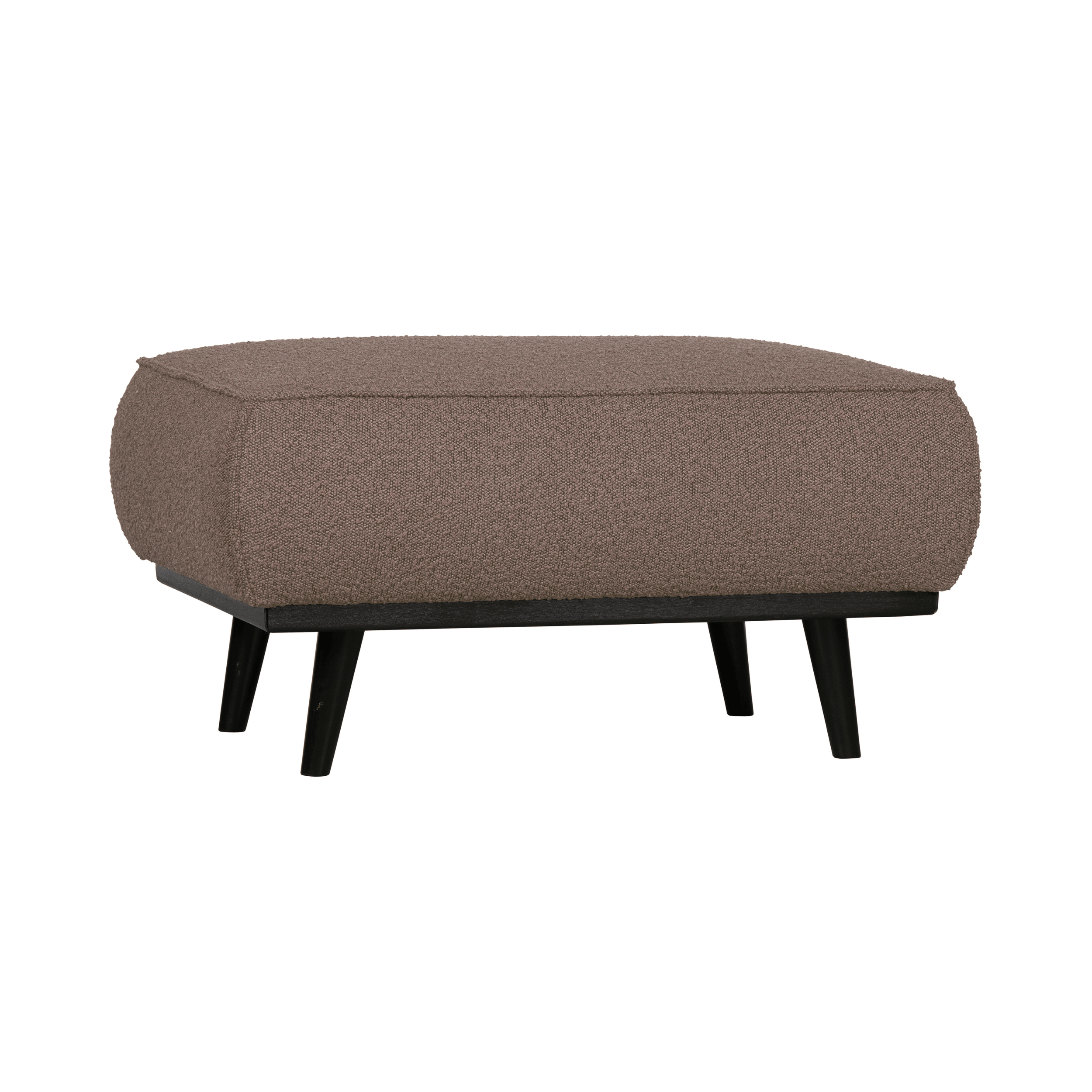 Podnóżek STATEMENT boucle jasnobrązowy Be Pure Eye on Design