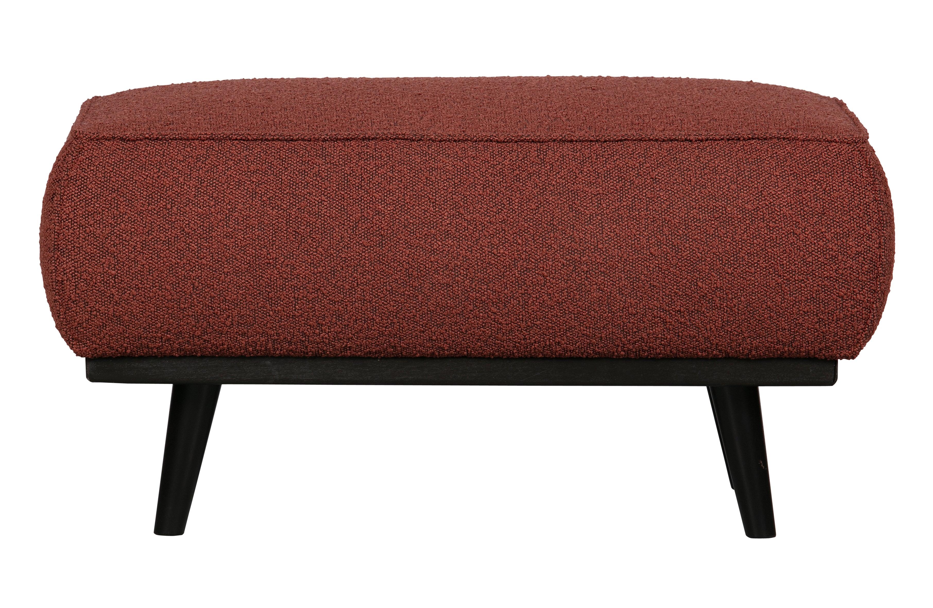 Podnóżek STATEMENT boucle kasztanowy Be Pure Eye on Design