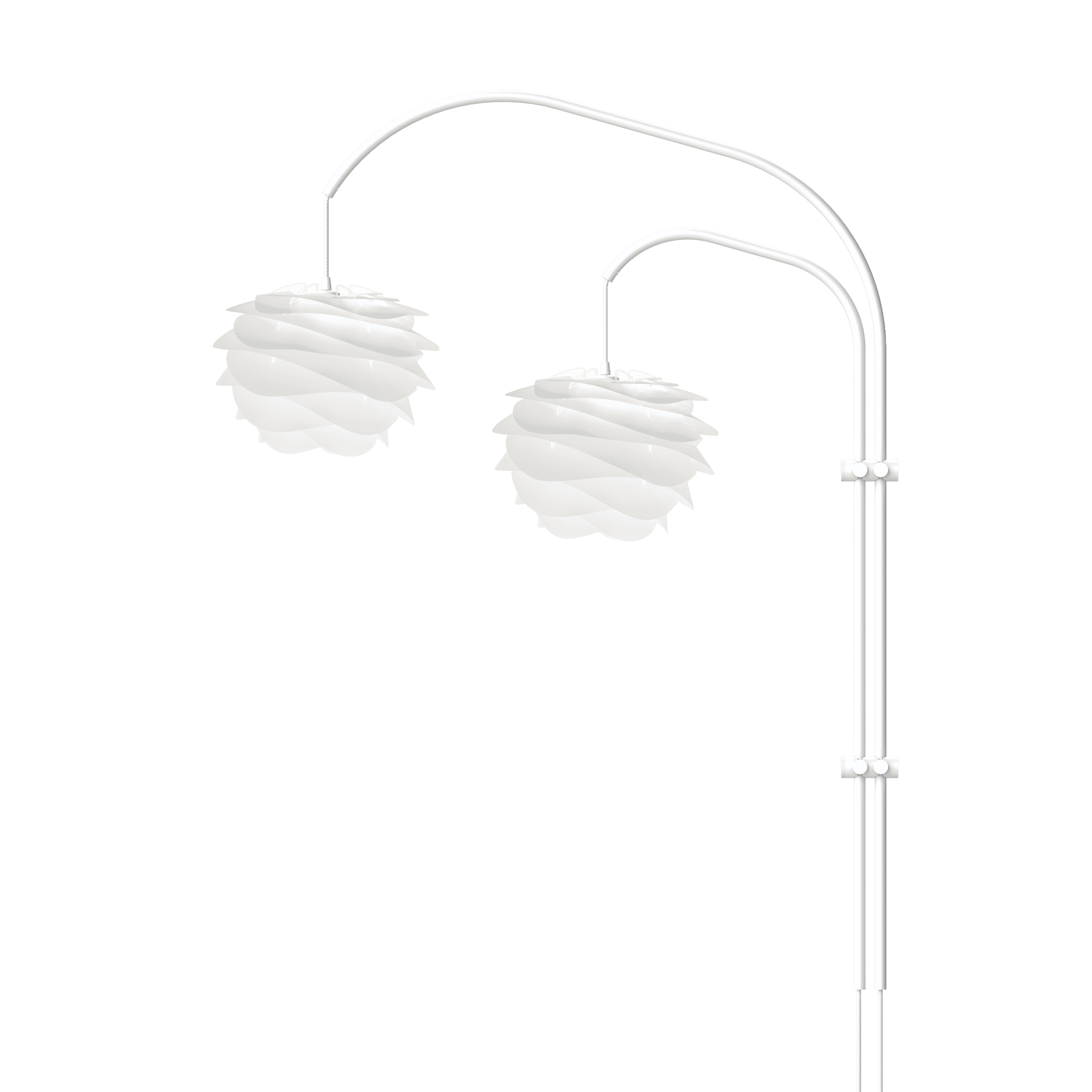 Podstawa lampy ściennej WILLOW DOUBLE biały UMAGE Eye on Design