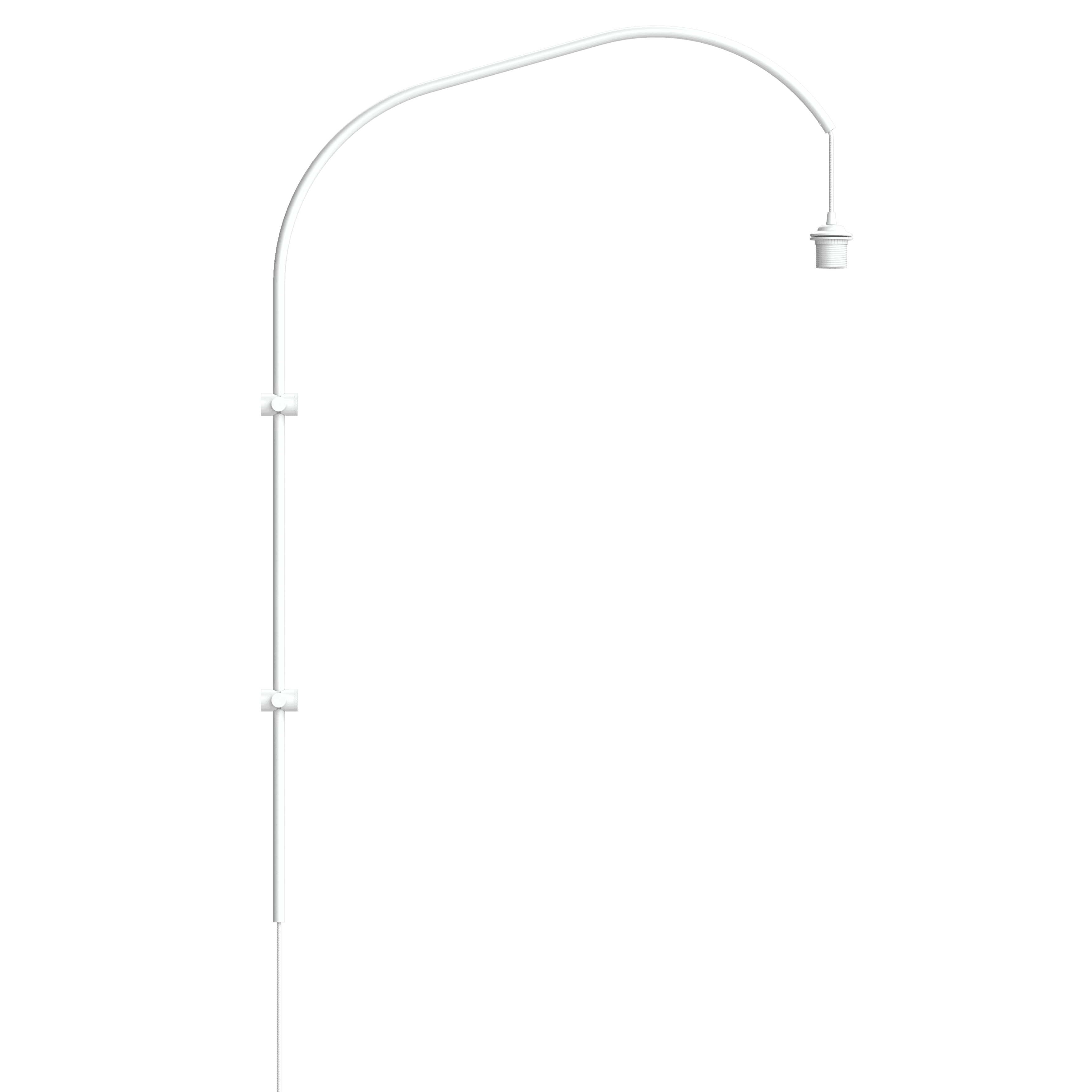 Podstawa lampy ściennej WILLOW SINGLE biały UMAGE Eye on Design