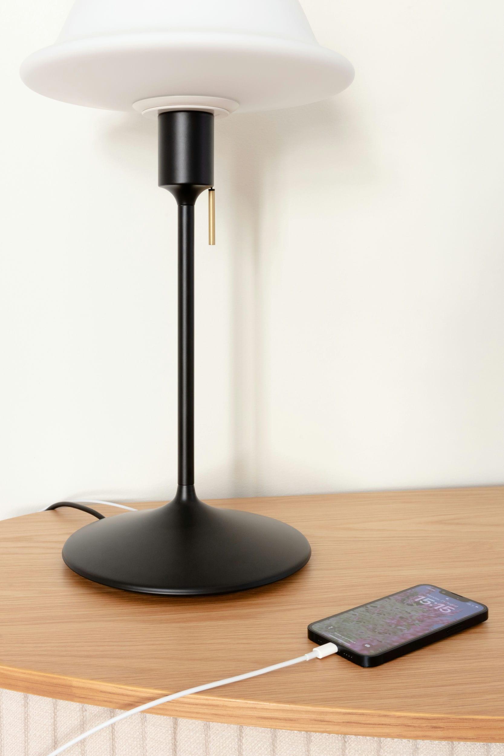 Podstawa lampy stołowej SANTE TABLE srebrny UMAGE Eye on Design