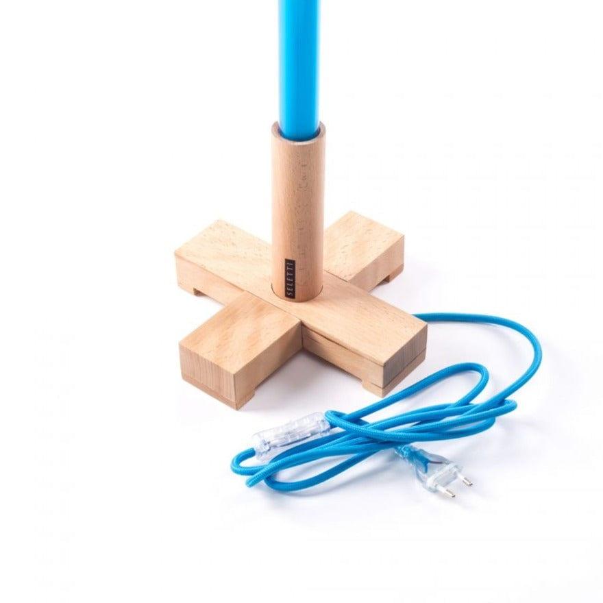 Podstawka do lampy LINEA drewniana Seletti Eye on Design