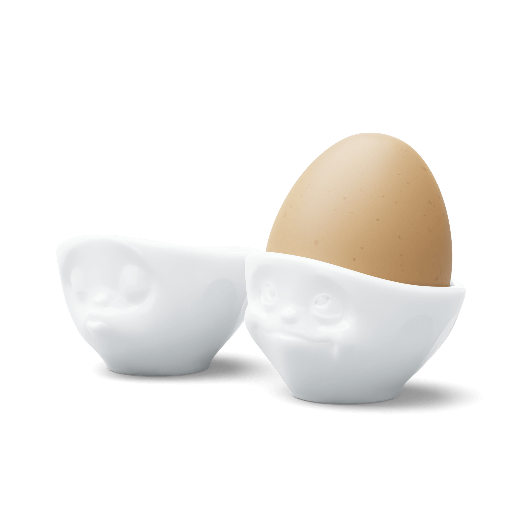 Podstawki do jajek KISSING & DREAMY biały 58products Eye on Design