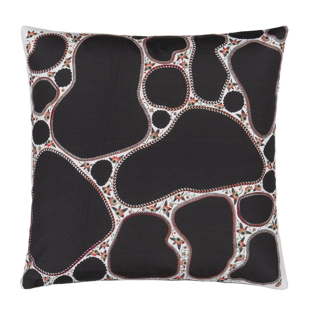 Poduszka dwustronna LEMON PEBBLES CITRON bawełniana satyna Christian Lacroix Eye on Design