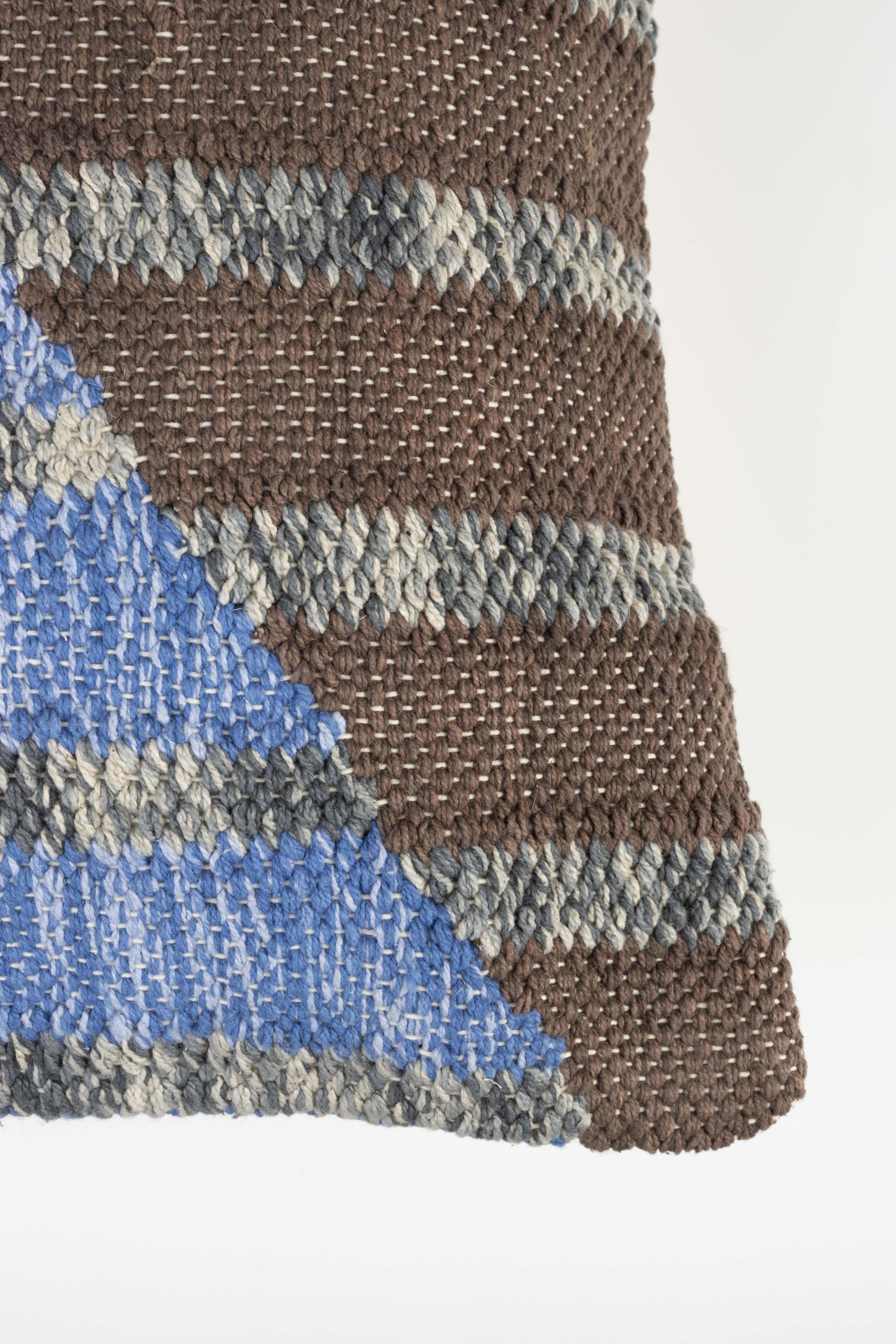 Hampton Cushion 45x45 Blue Dutchbone Eye on Design