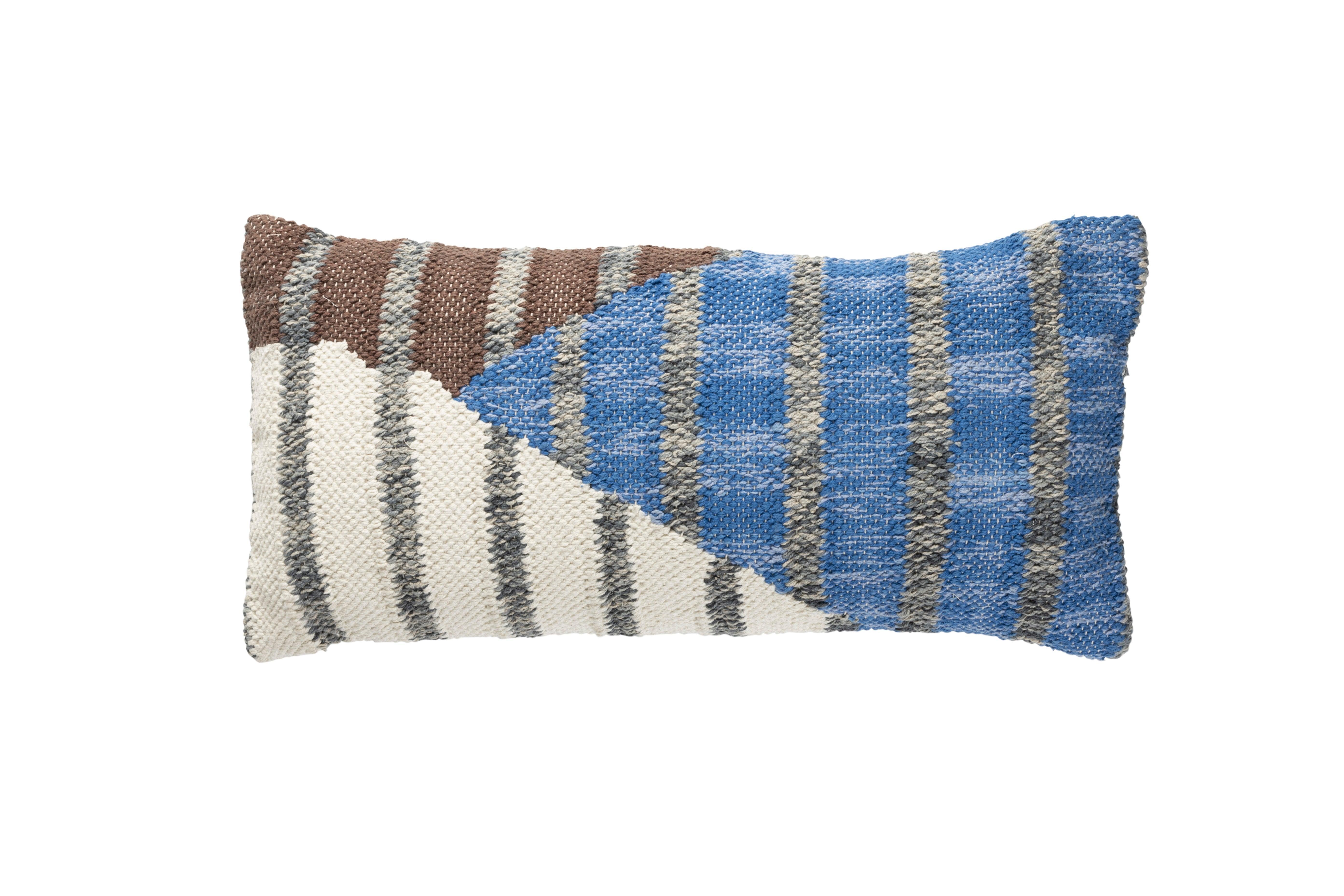 Hampton Cushion 60x30 Blue Dutchbone Eye on Design