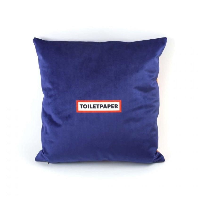 Poduszka LIPSTICKS niebieski Seletti Eye on Design