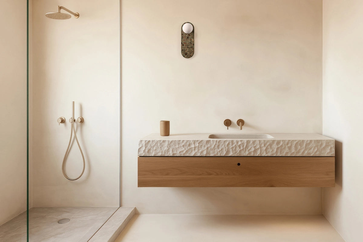 Oval wall lamp LEGRA sage