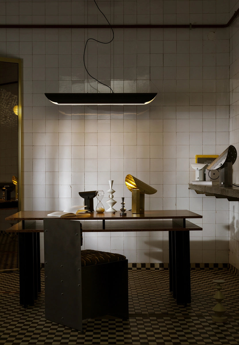 Stolná lampa APOLIN čierna