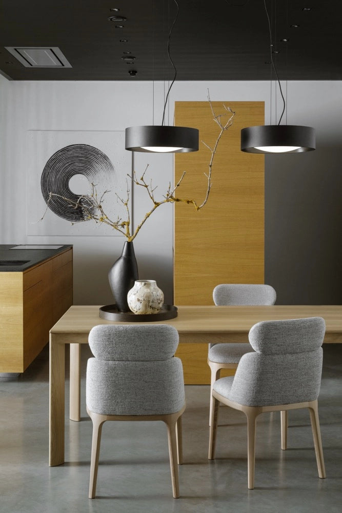 VERO pendant lamp black with black interior